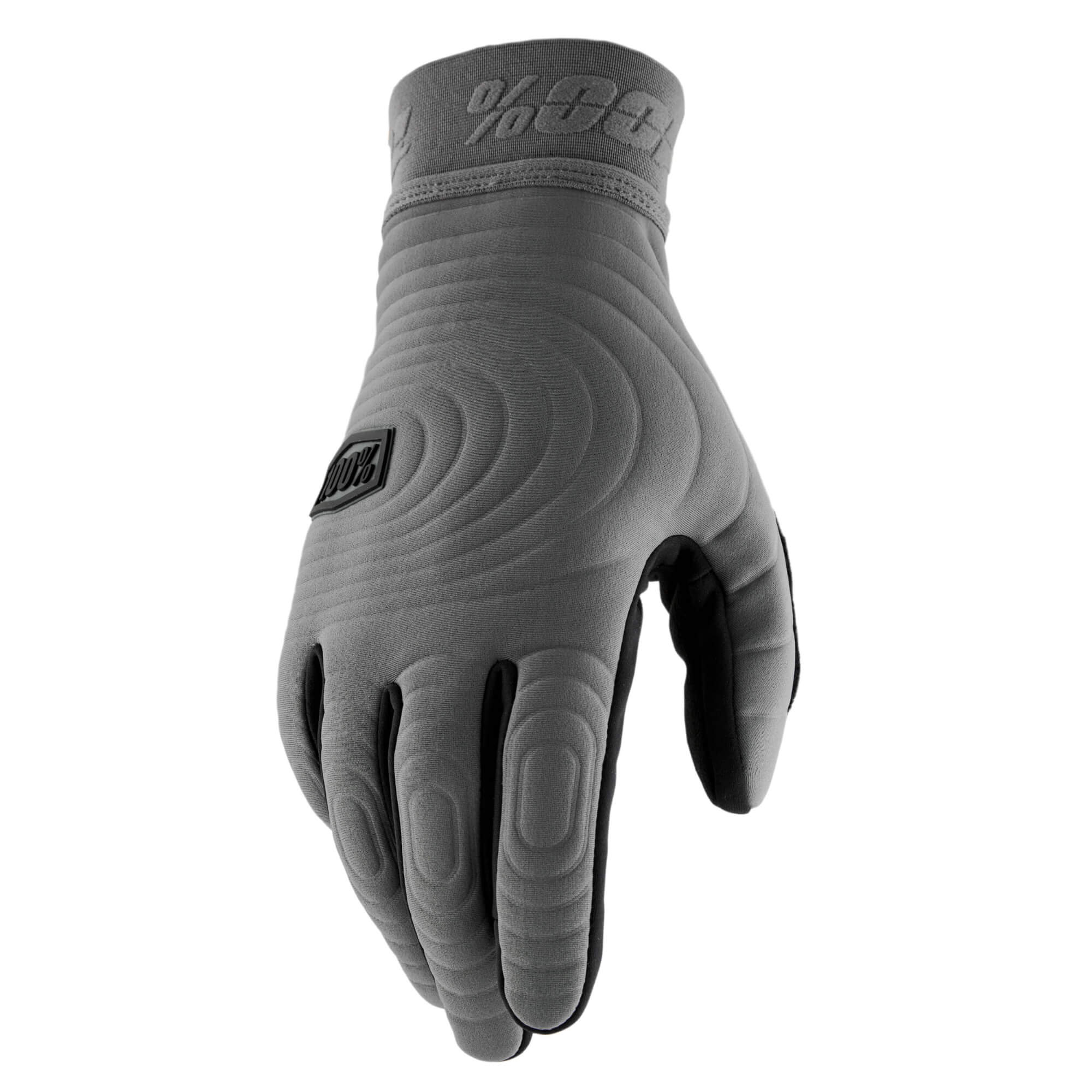 100% Brisker Xtreme Gloves Charcoal / S
