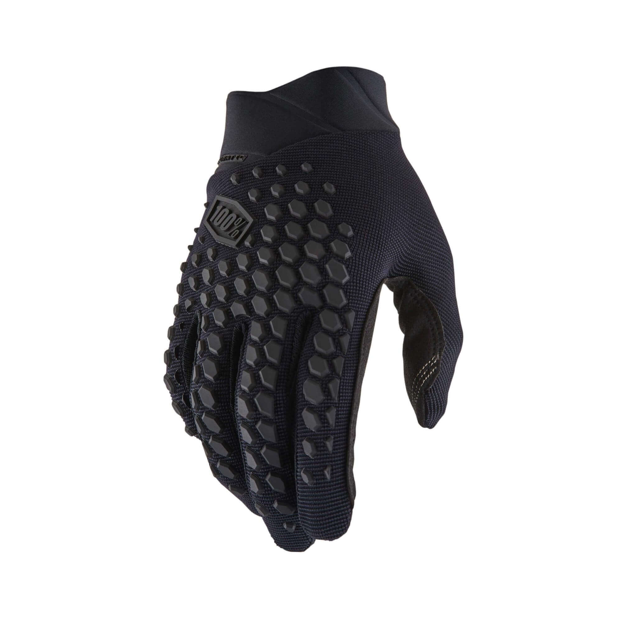 100% Geomatic MTB Gloves Black/Charcoal / S