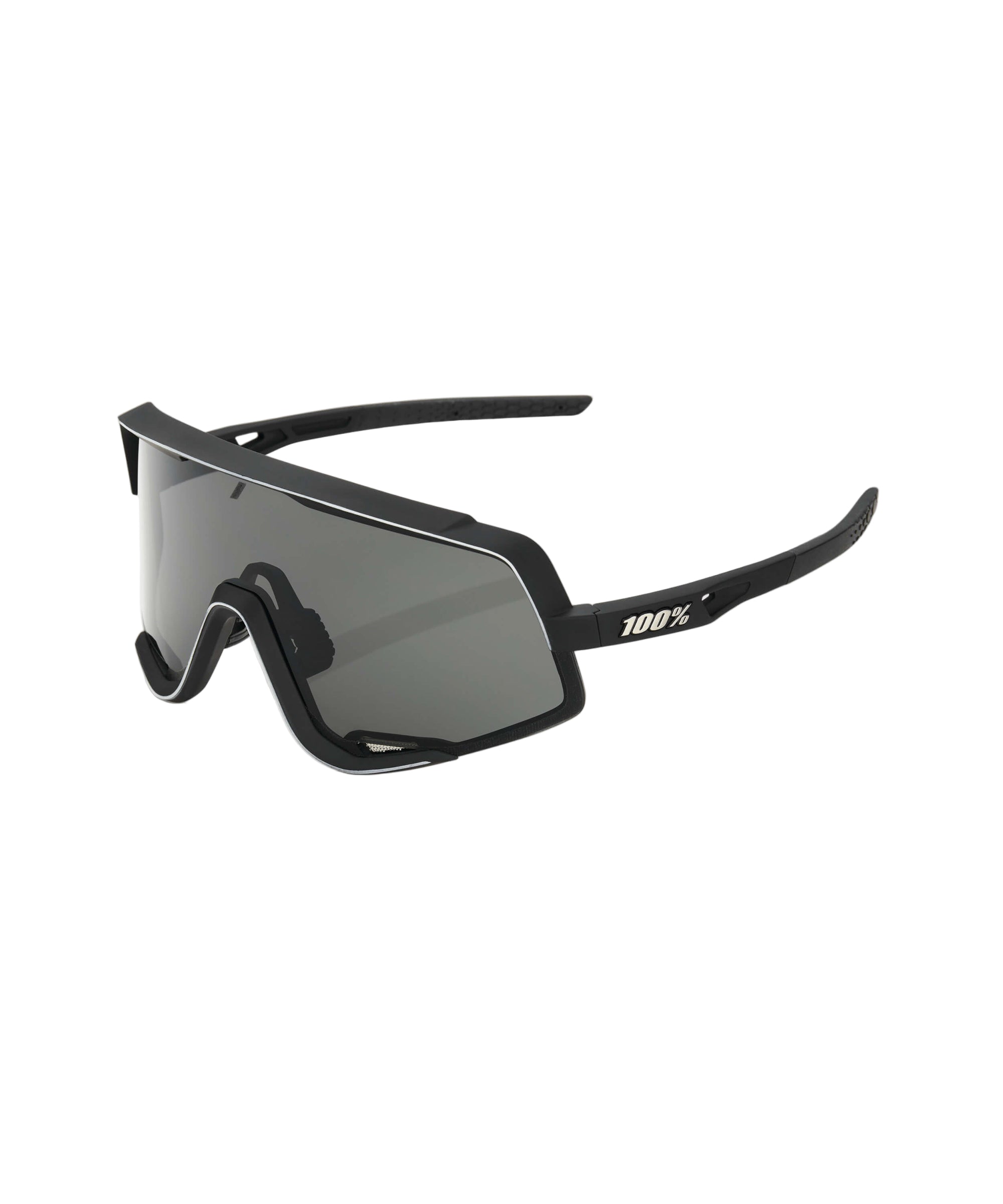 100% Glendale Glasses Soft Tact Black / Smoke