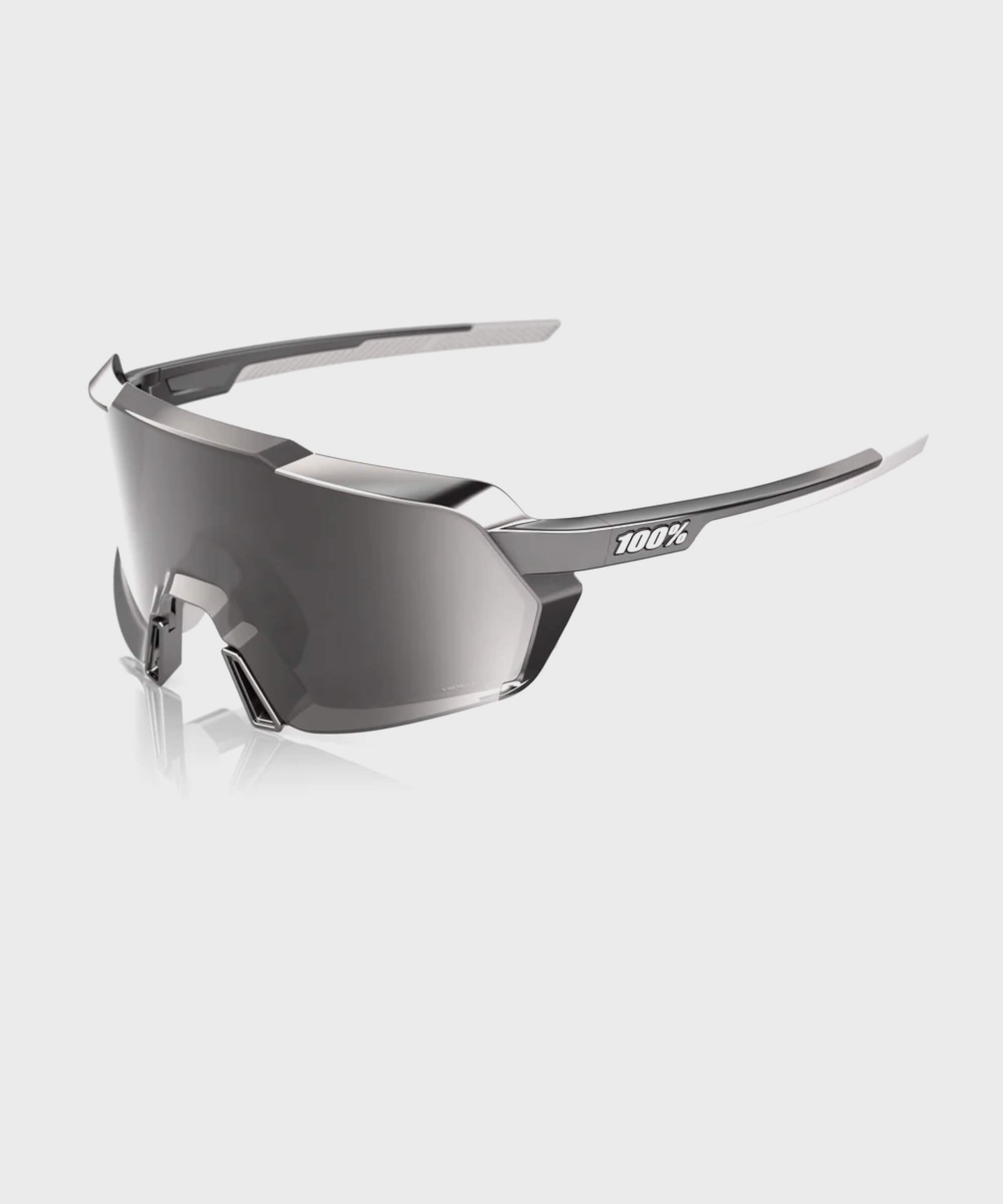 100% Korbin Glasses Gloss Black / HiPER Silver