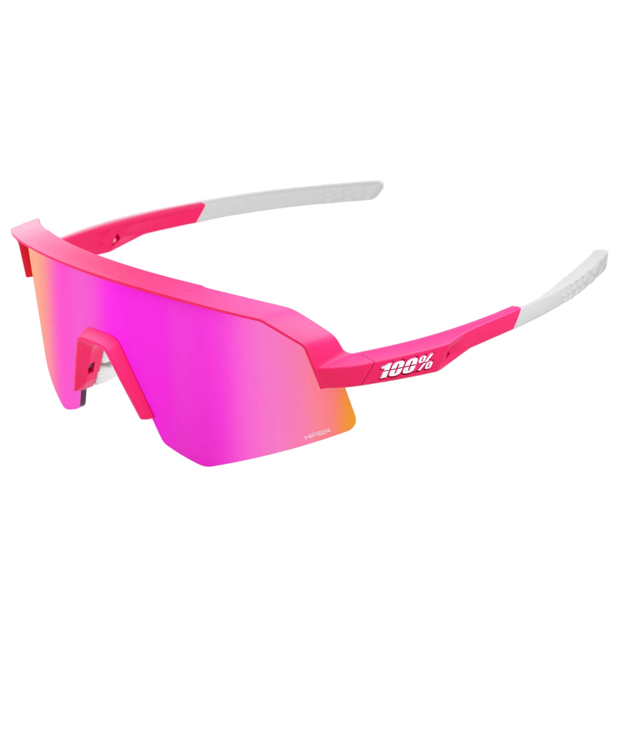 100% Slendale SL Glasses Pitaya / HiPER Vital Pink Mirror Lens
