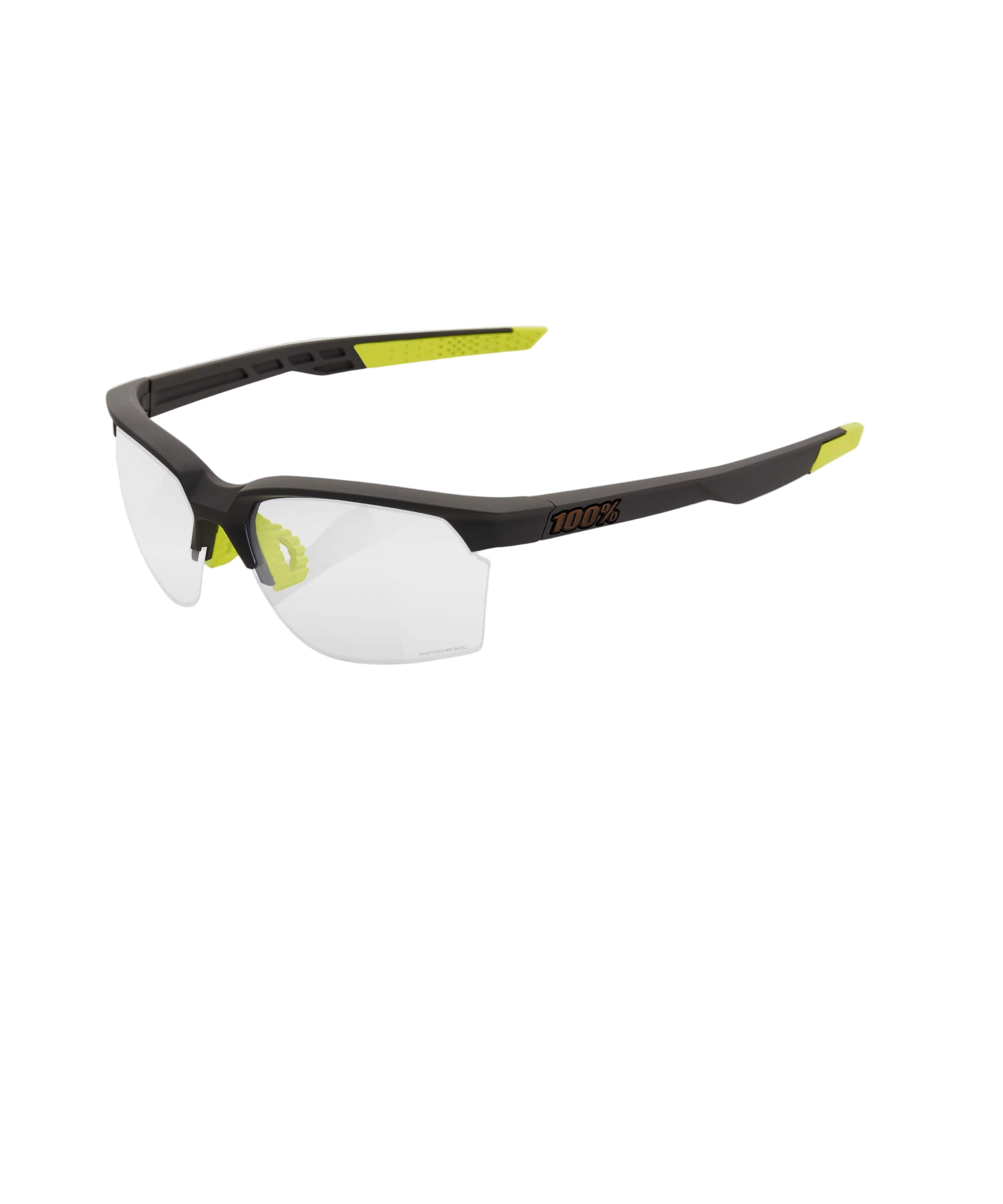 100% Sportcoupe Glasses Soft Tact Cool Grey / Photochromic