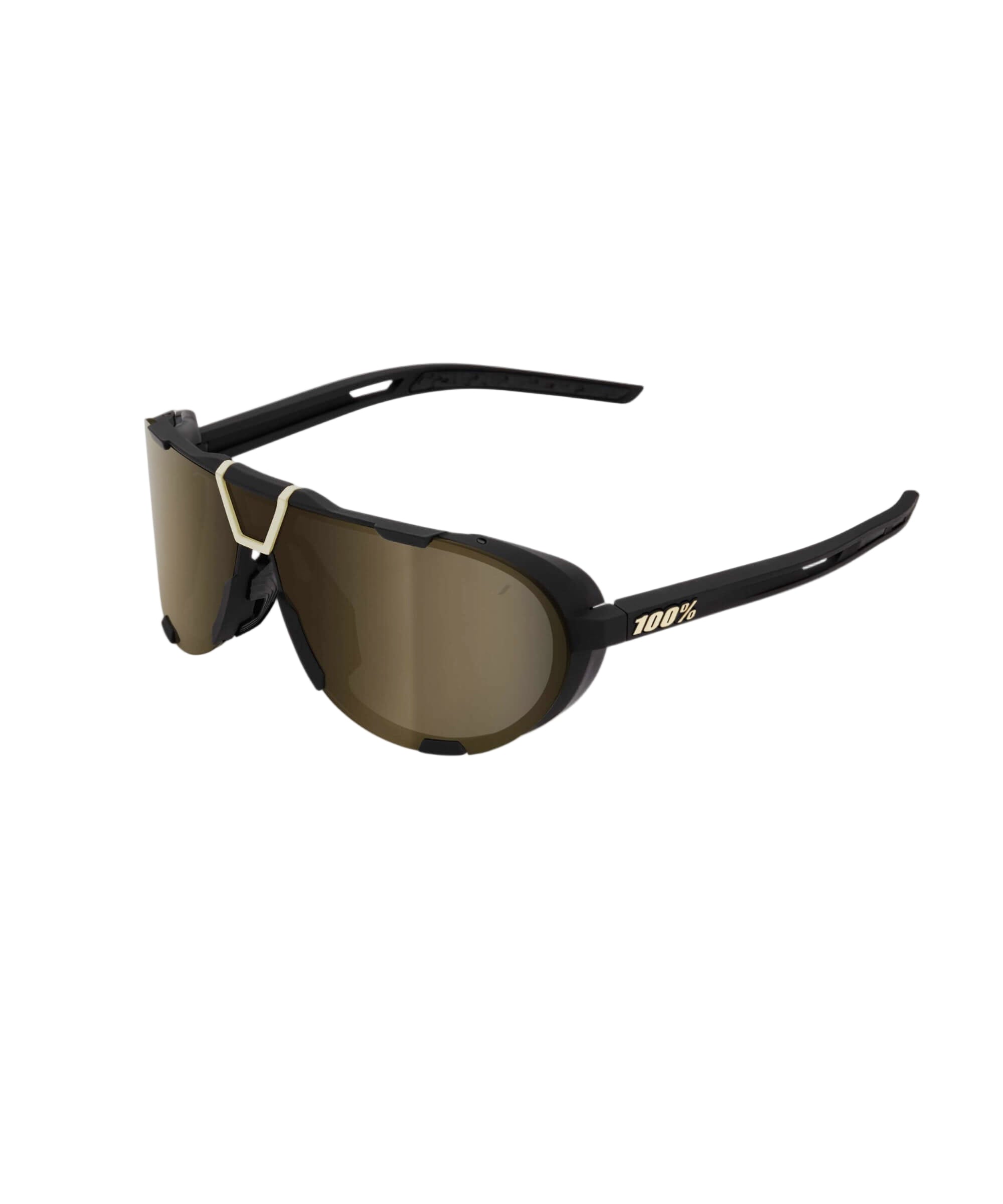 100% Westcraft Glasses Soft Tact Black / Soft Gold