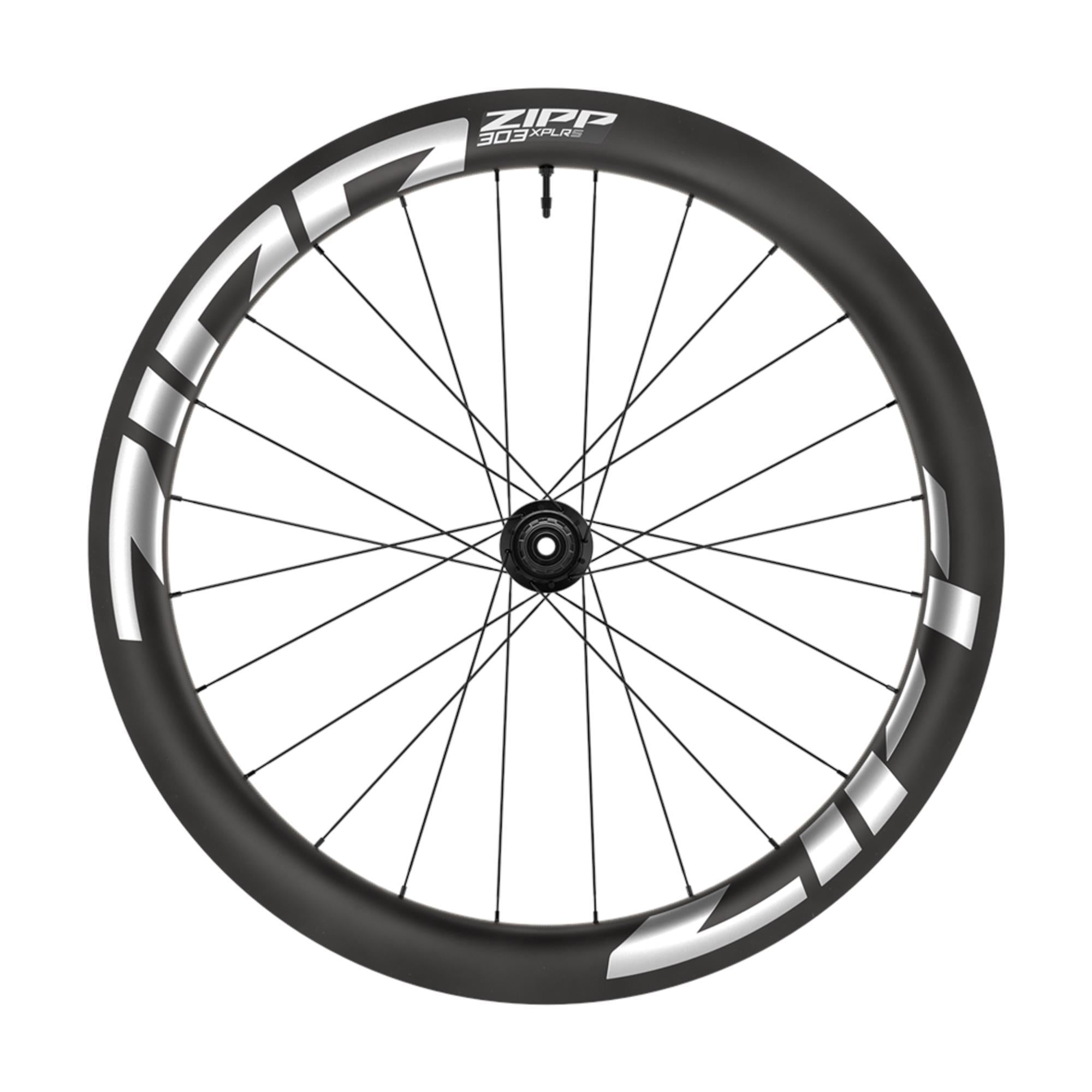 303 XPLR S Carbon Gravel Front Wheel B1 White / 12 x 100mm