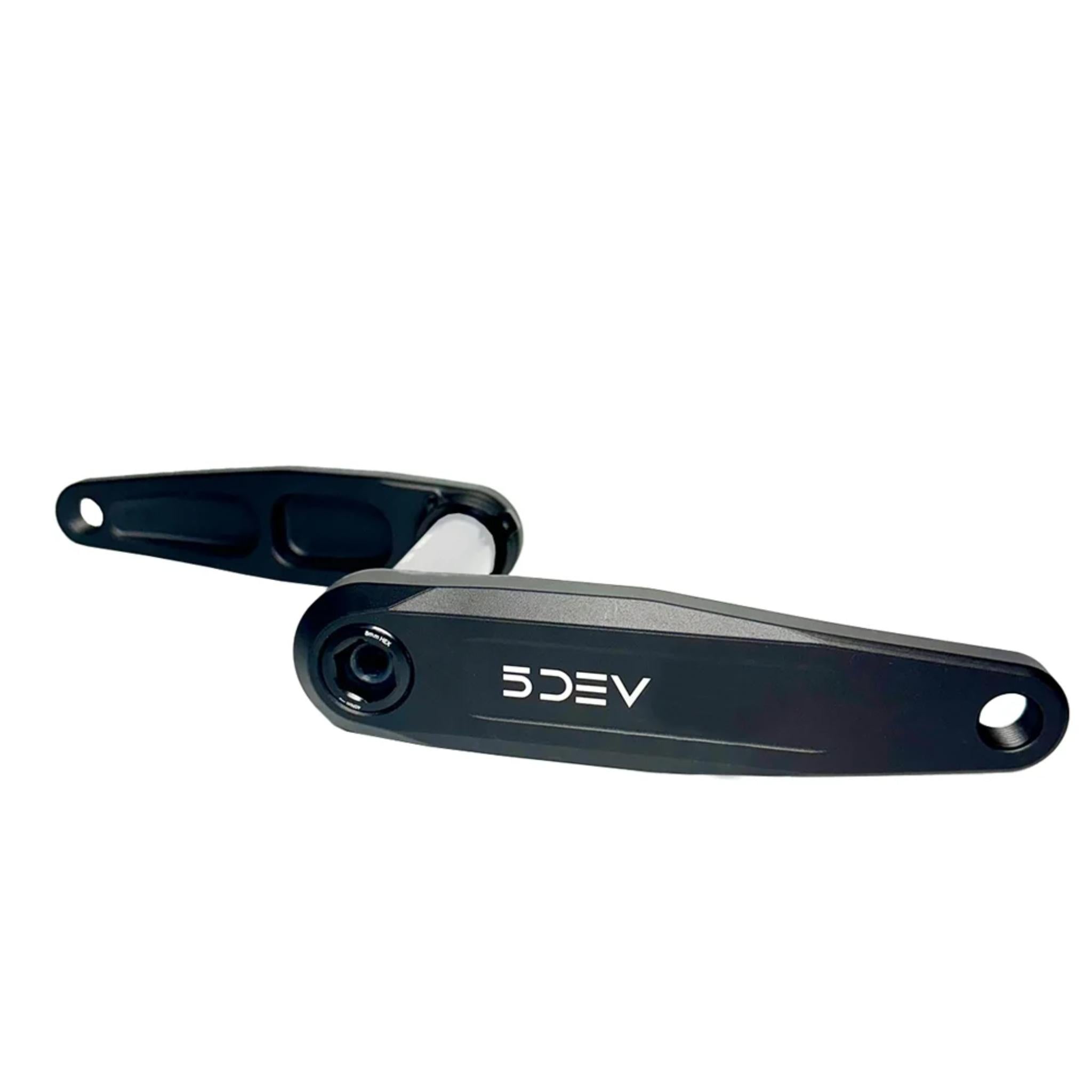 5DEV Freeride Crankset Black / 165mm / 29 DUB