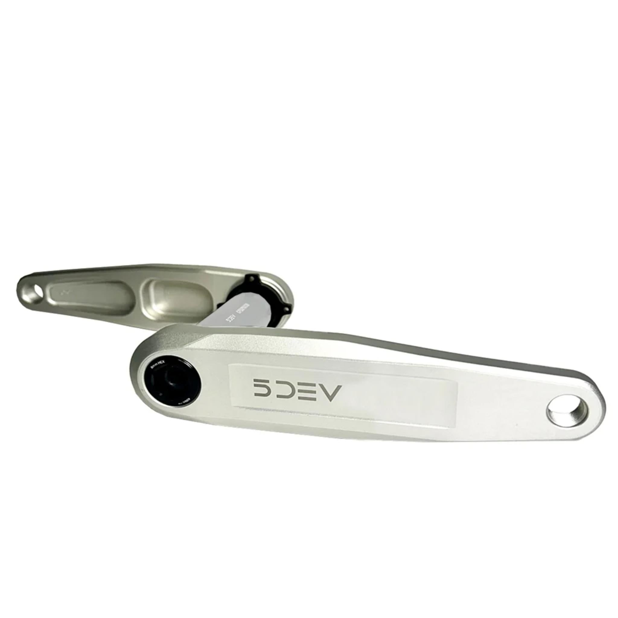 5DEV Freeride Crankset Raw Silver / 165mm / 29 DUB