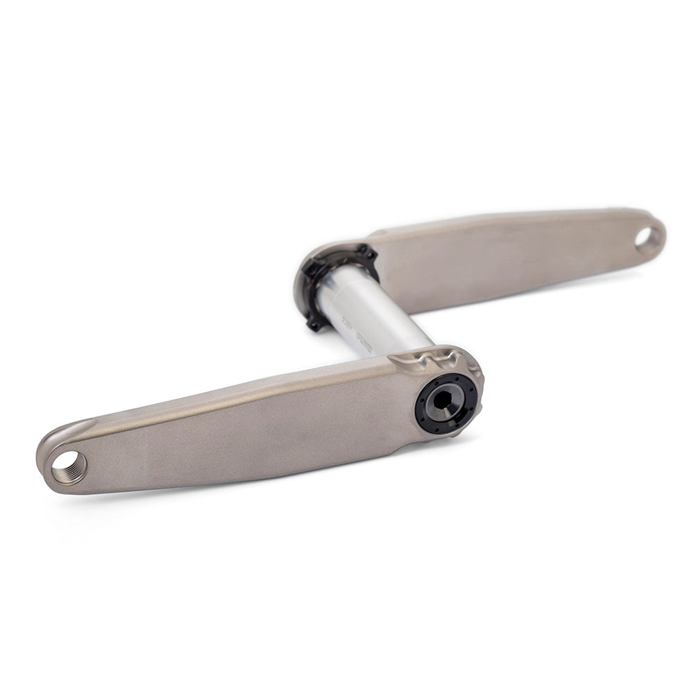 5Dev Road/Gravel/XC Titanium Cranks Natural / 165mm / 68mm