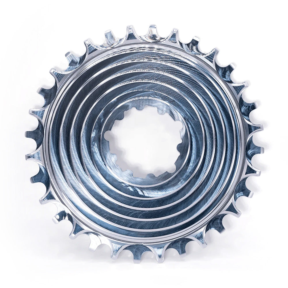 5DEV Spacely Sprocket Raw Silver / 32T / 3-Bolt SRAM