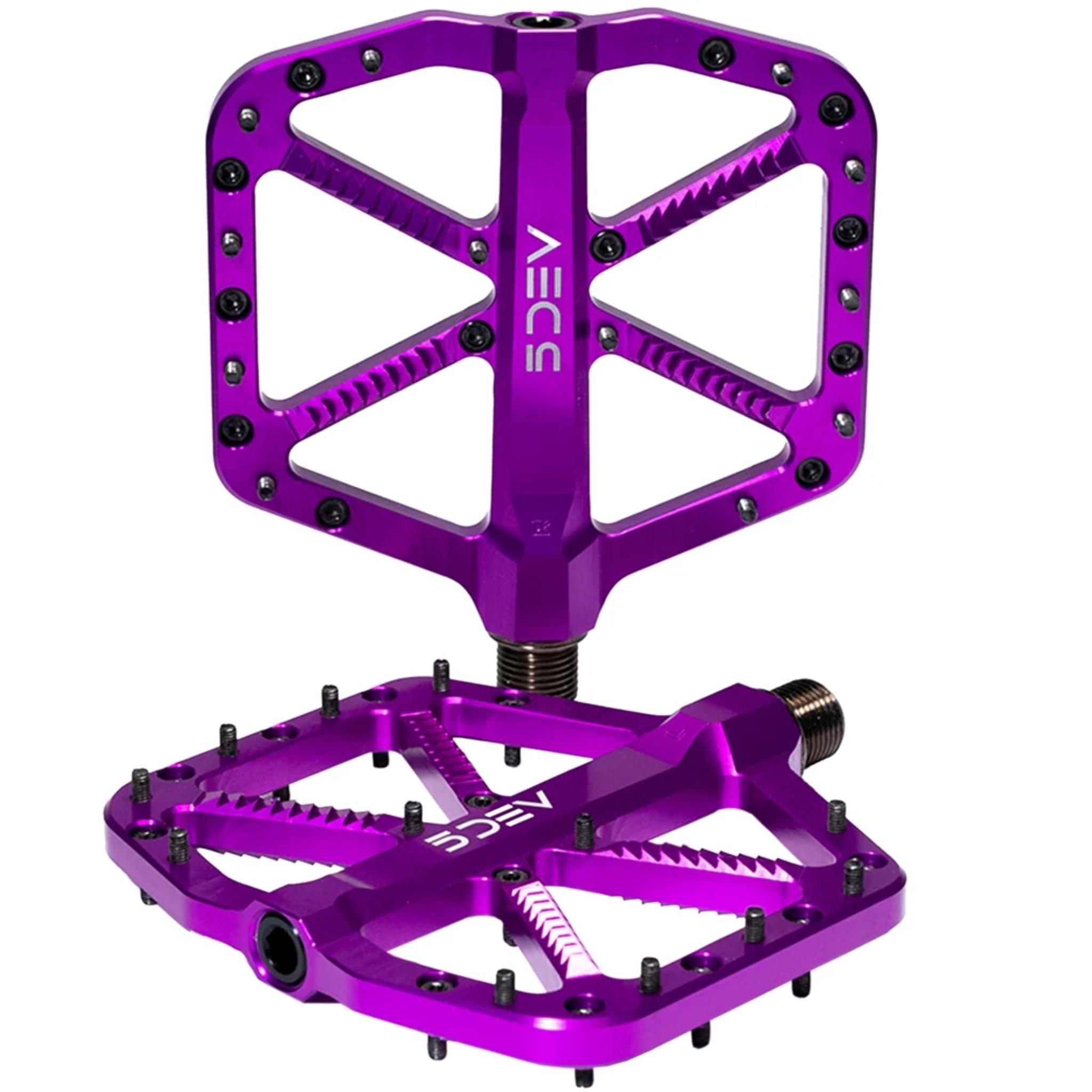 5DEV Trail/Enduro Pedals Purple / 106x110mm