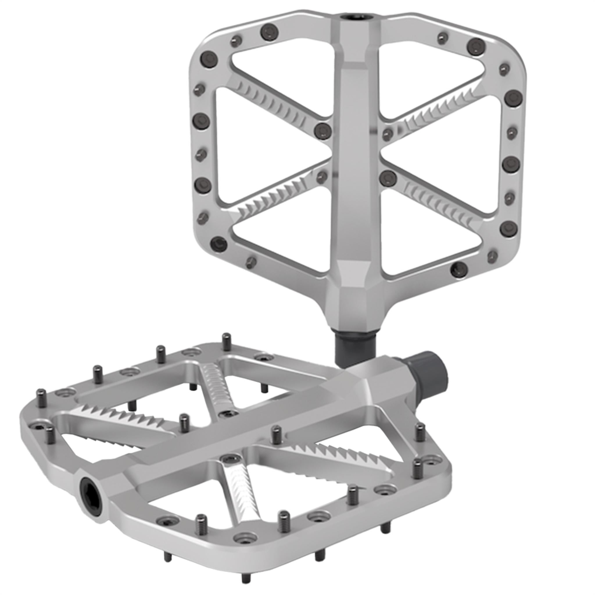 5DEV Trail/Enduro Pedals Raw Silver / 106x110mm
