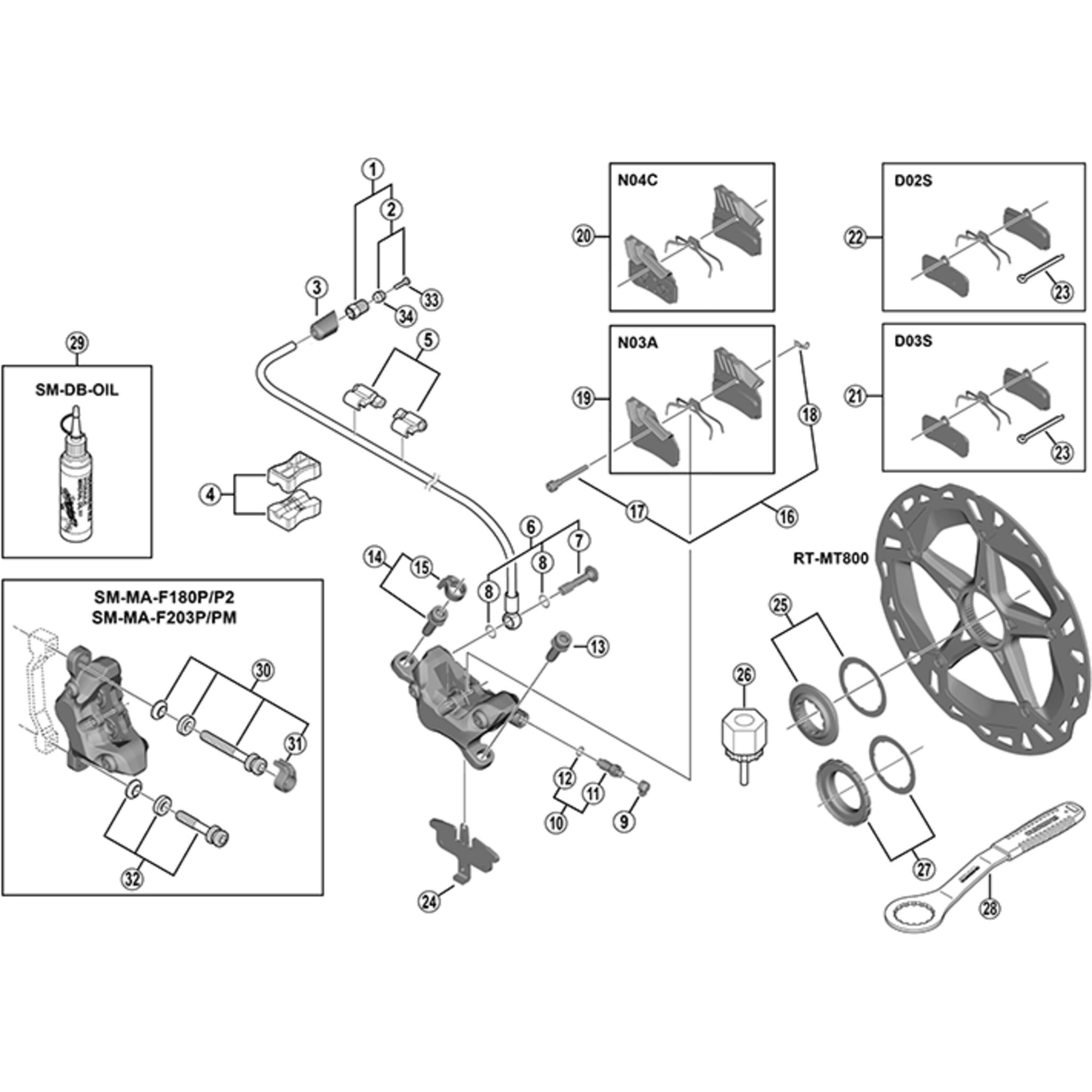 BR-M755 Bleed Nipple Cap