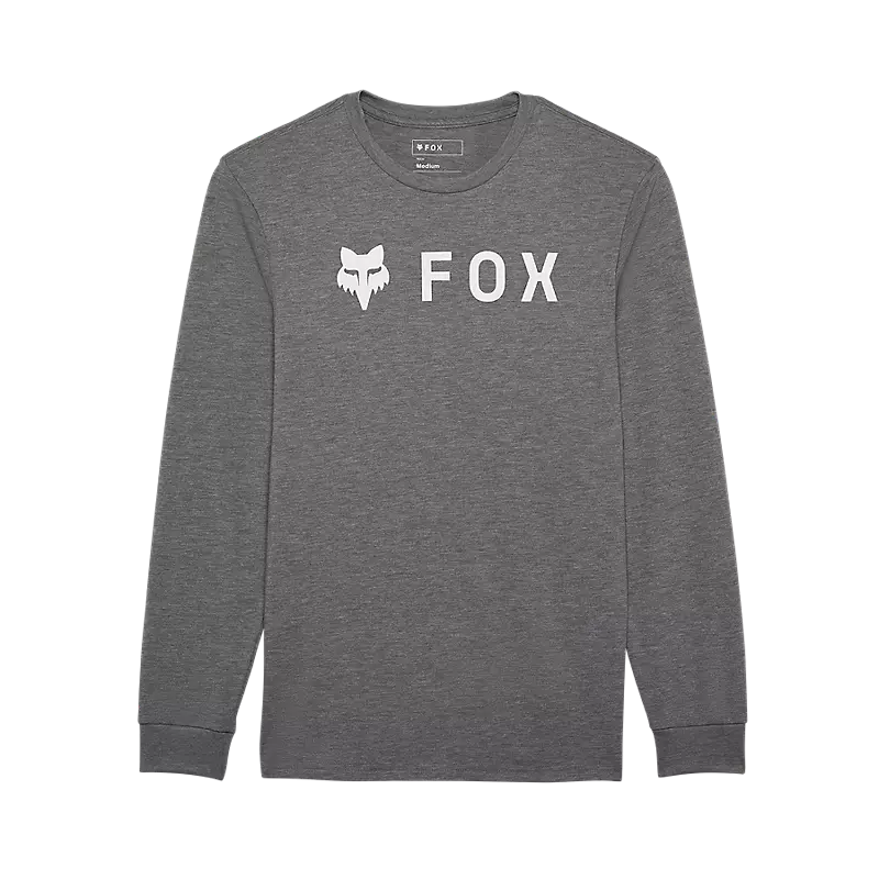 Absolute Dri-Release Long Sleeve Tech Tee Heather Graphite / S