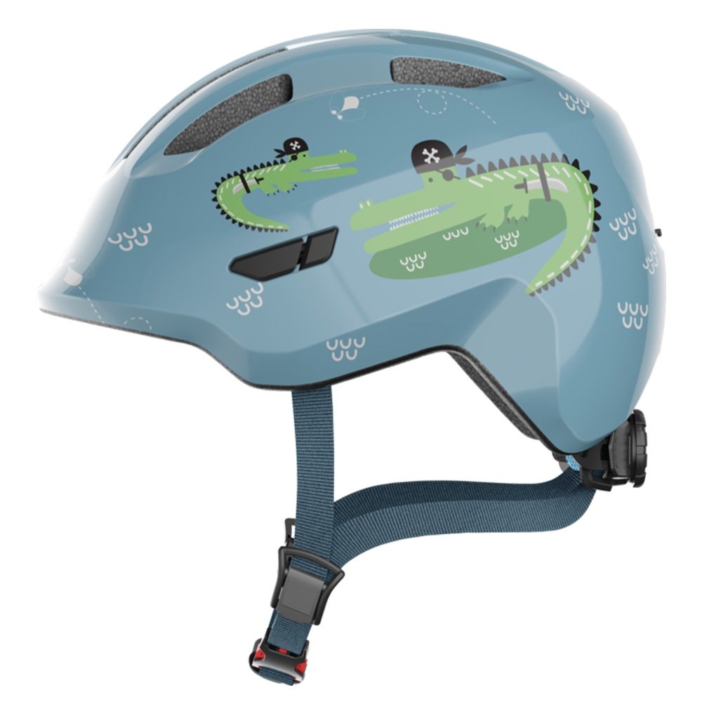 ABUS Smiley 3 Kids Helmet Blue Croco / M