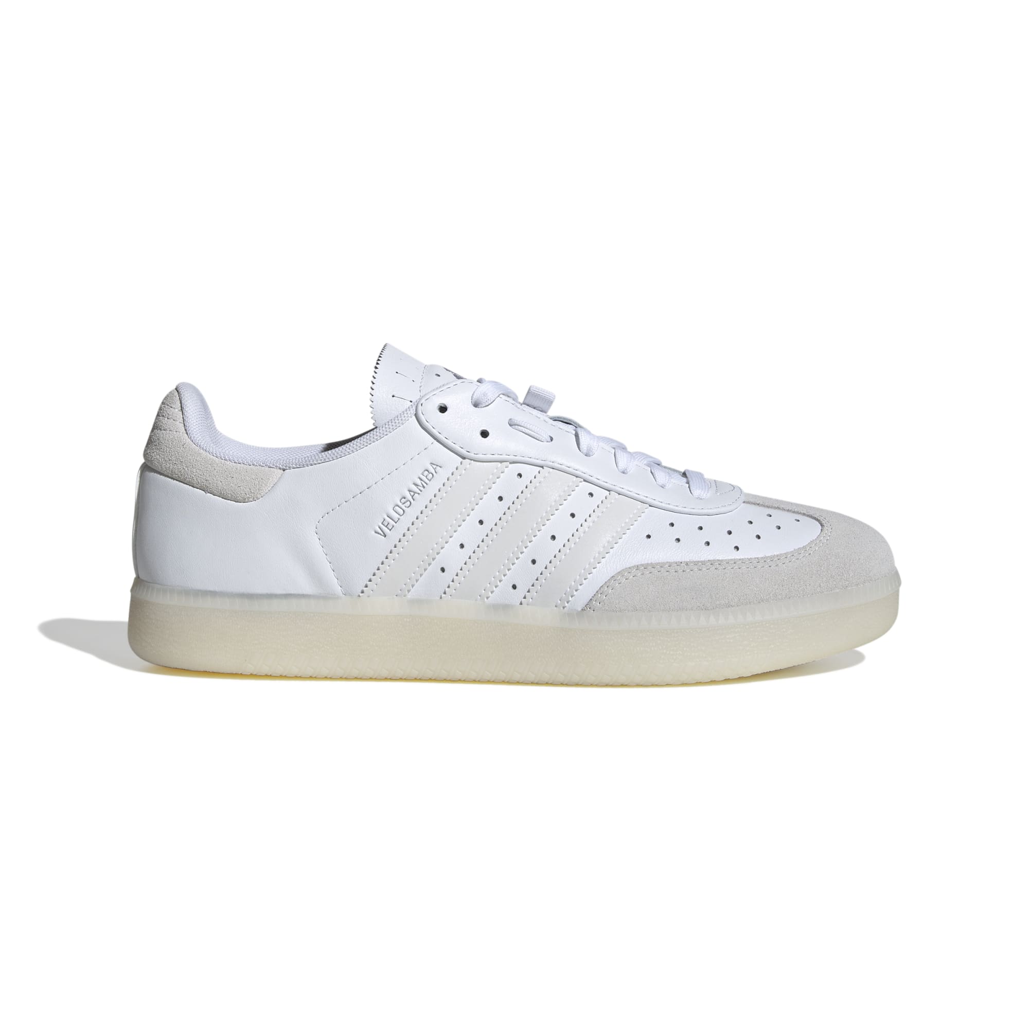 Adidas Velosamba Leather Cycling Shoes Cloud White / Cloud White / Crystal White / UK 2.5 / EU 35.5