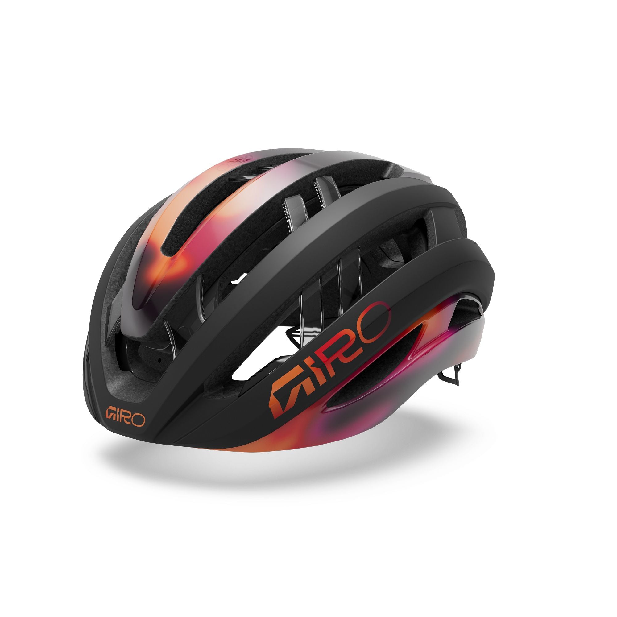 Aries Spherical Road Helmet Black/Frequency Orange / L