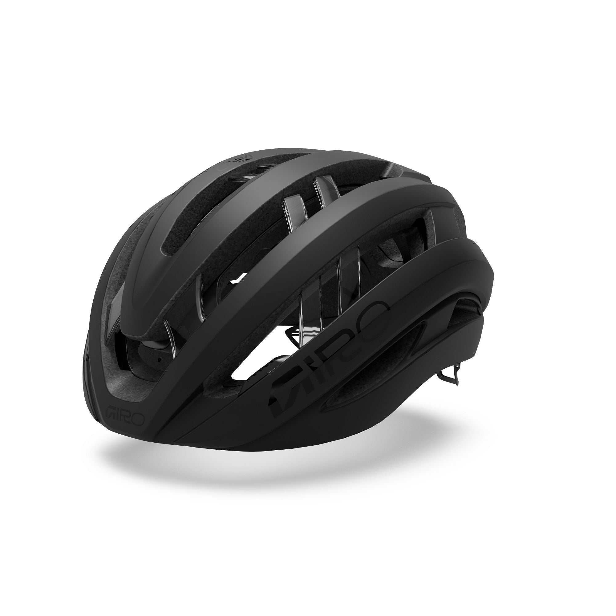 Aries Spherical Road Helmet Matte Black / L