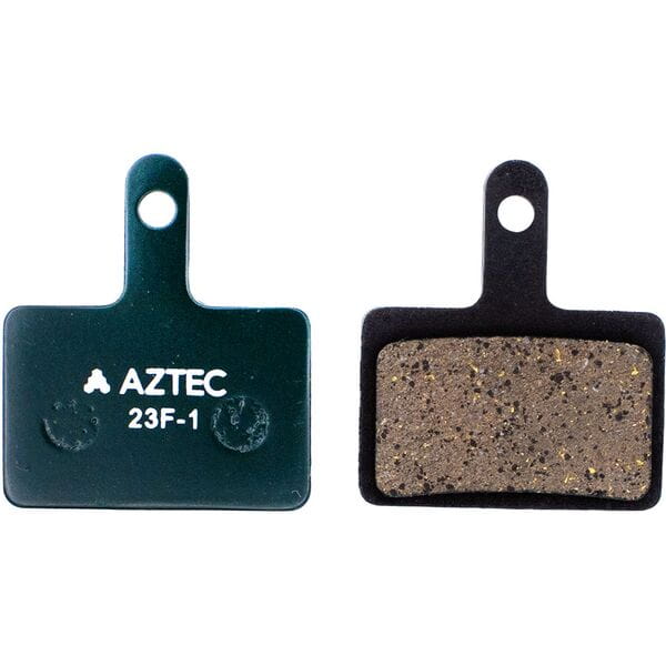 Aztec e-Bike Disc Brake Pads for Shimano Deore M515 / M525 / M575 Green / One size