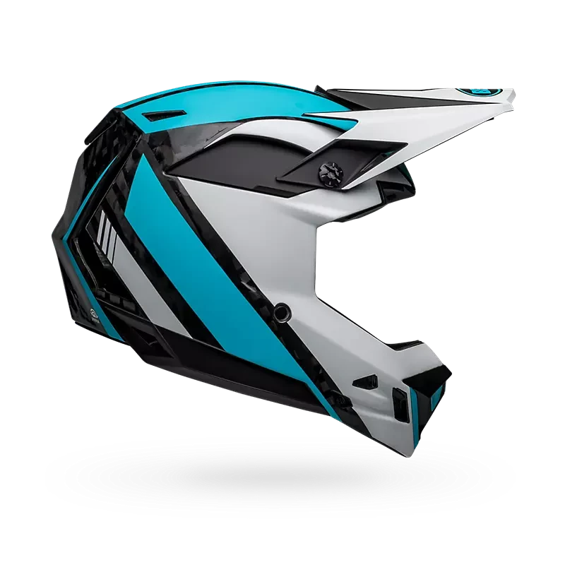 Bell Full-10 Spherical Helmet White/Blue / XS/S 51-55cm