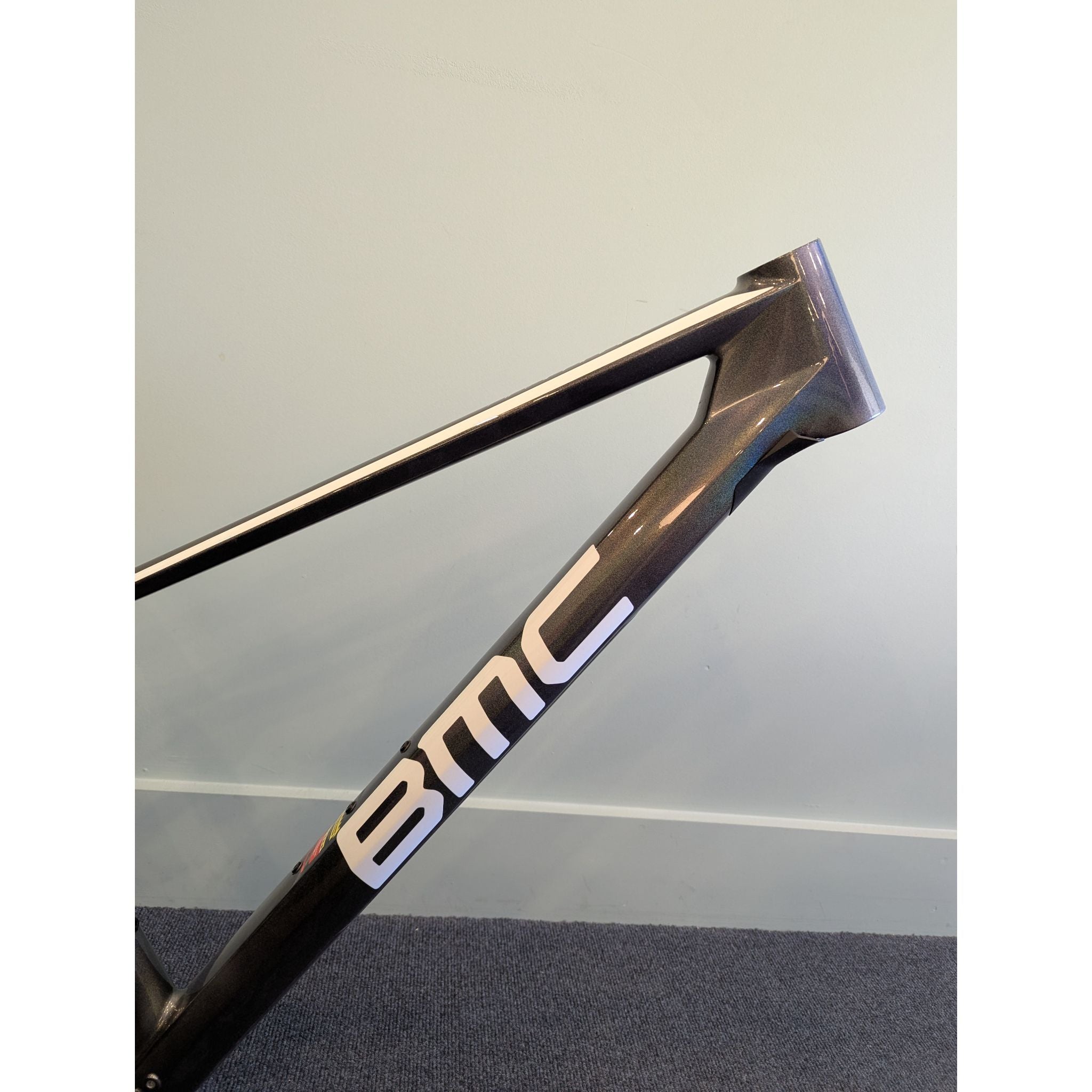 BMC Twostoke 01 Carbon Frameset - Glitter Black Glitter Black / XL