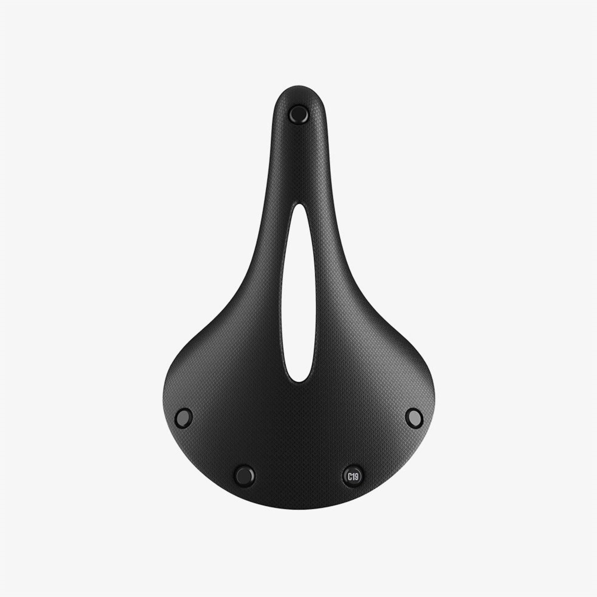 Brooks C19 Cambium Carved All-Weather Saddle Black / 184mm