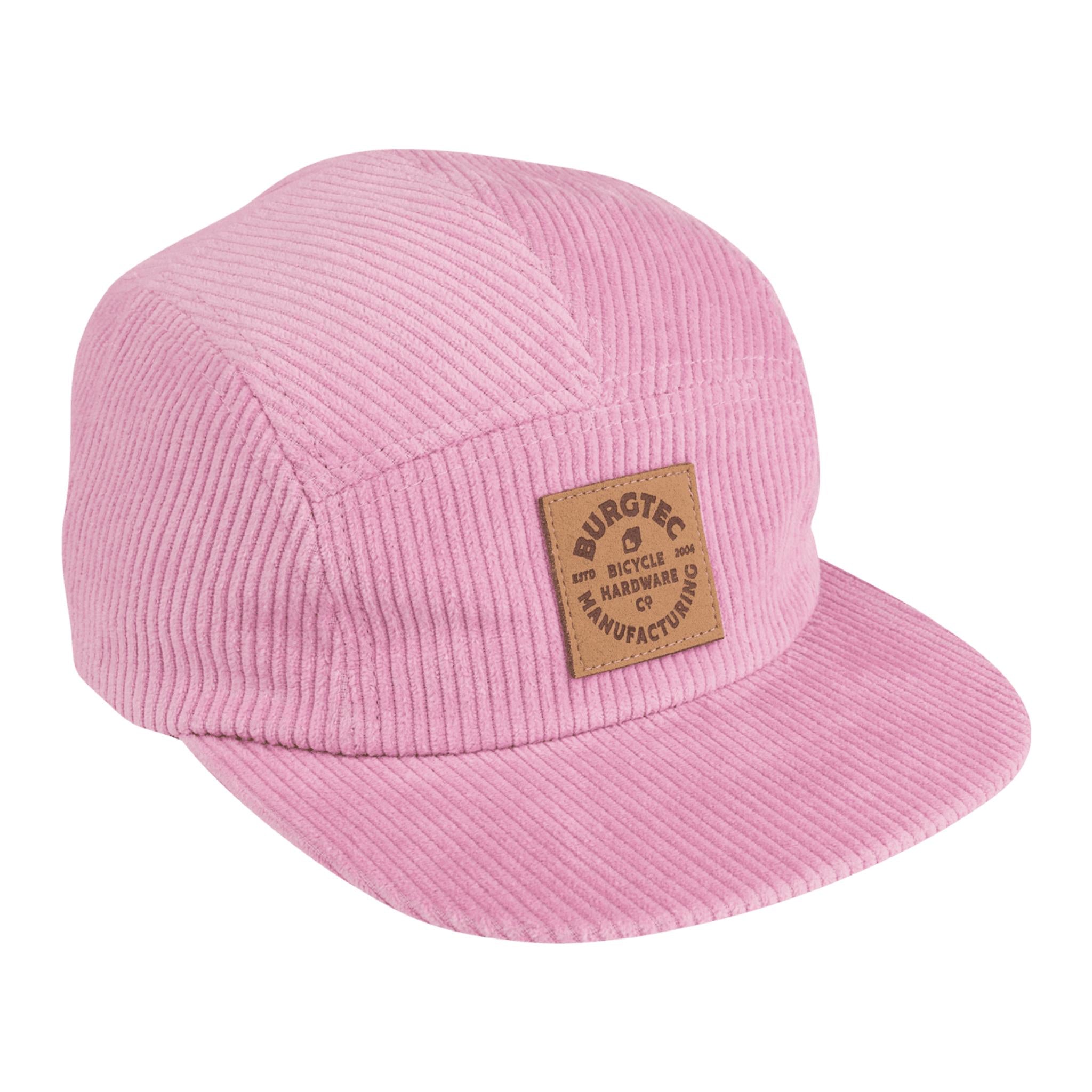 Burgtec Bandit Corduroy Five Panel Hat Candyfloss / One Size