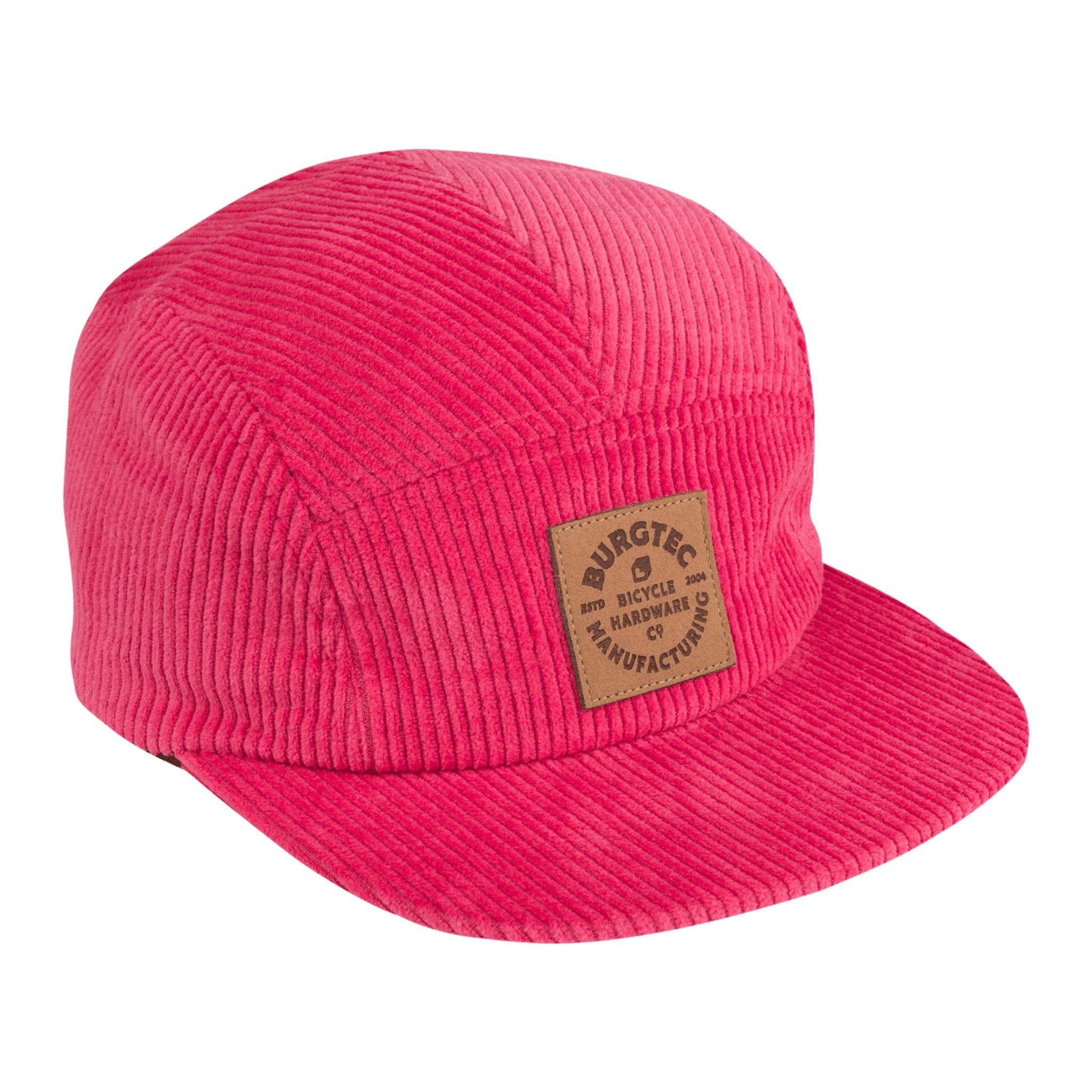 Burgtec Bandit Corduroy Five Panel Hat Toxic Barbie / One Size