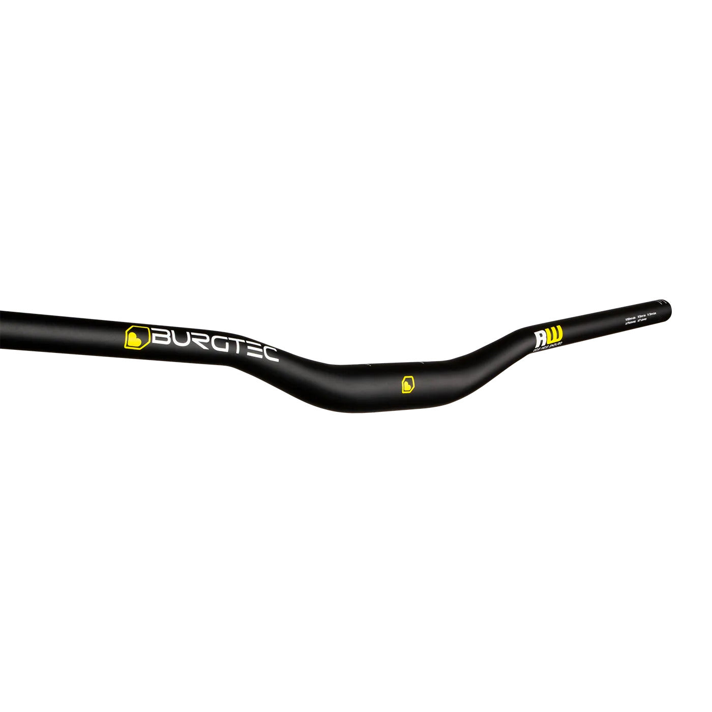Burgtec Ride Wide E-Bike Alloy Handlebar Black / 35mm / 35mm