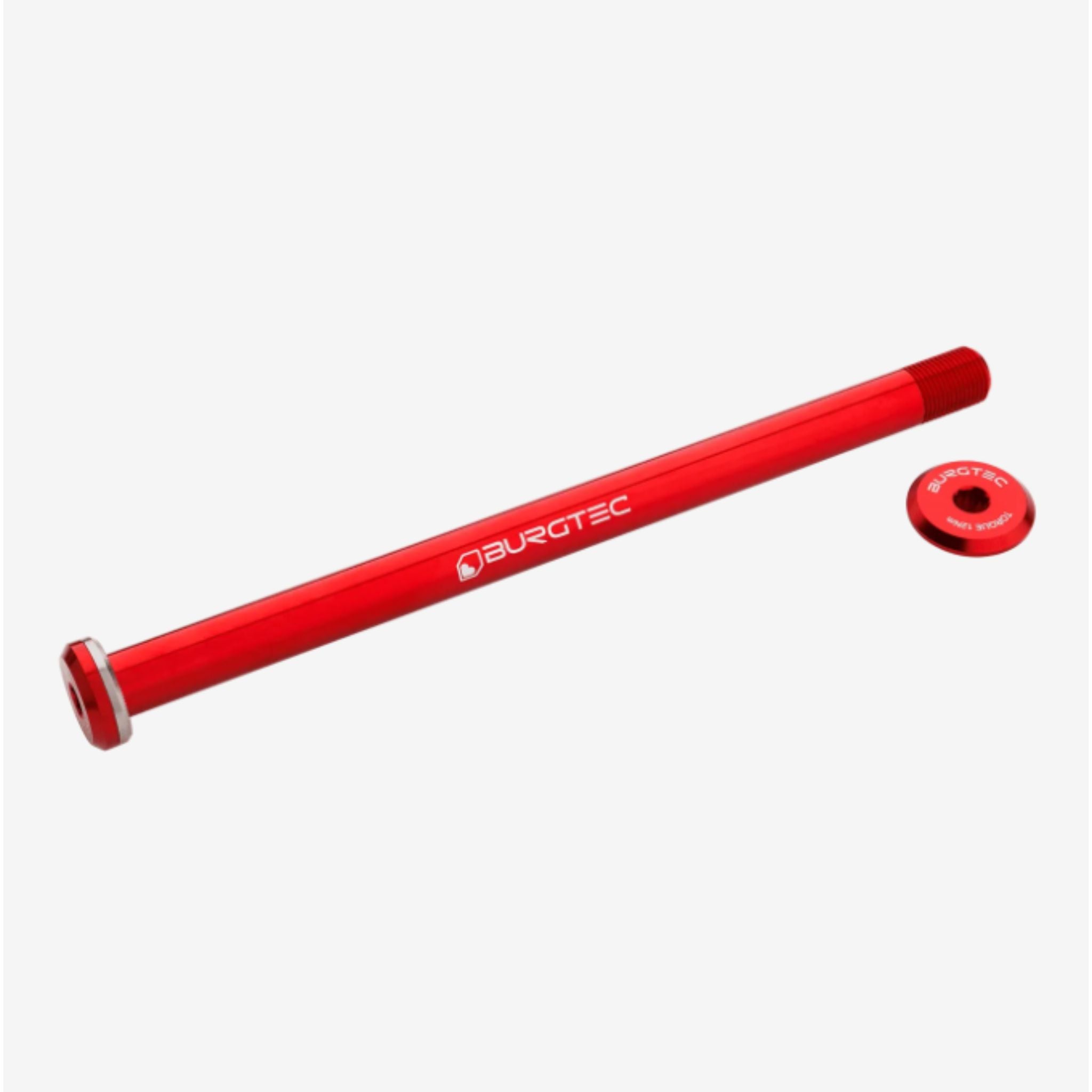 Burgtec Santa Cruz V10 182mm Rear Axle Race Red