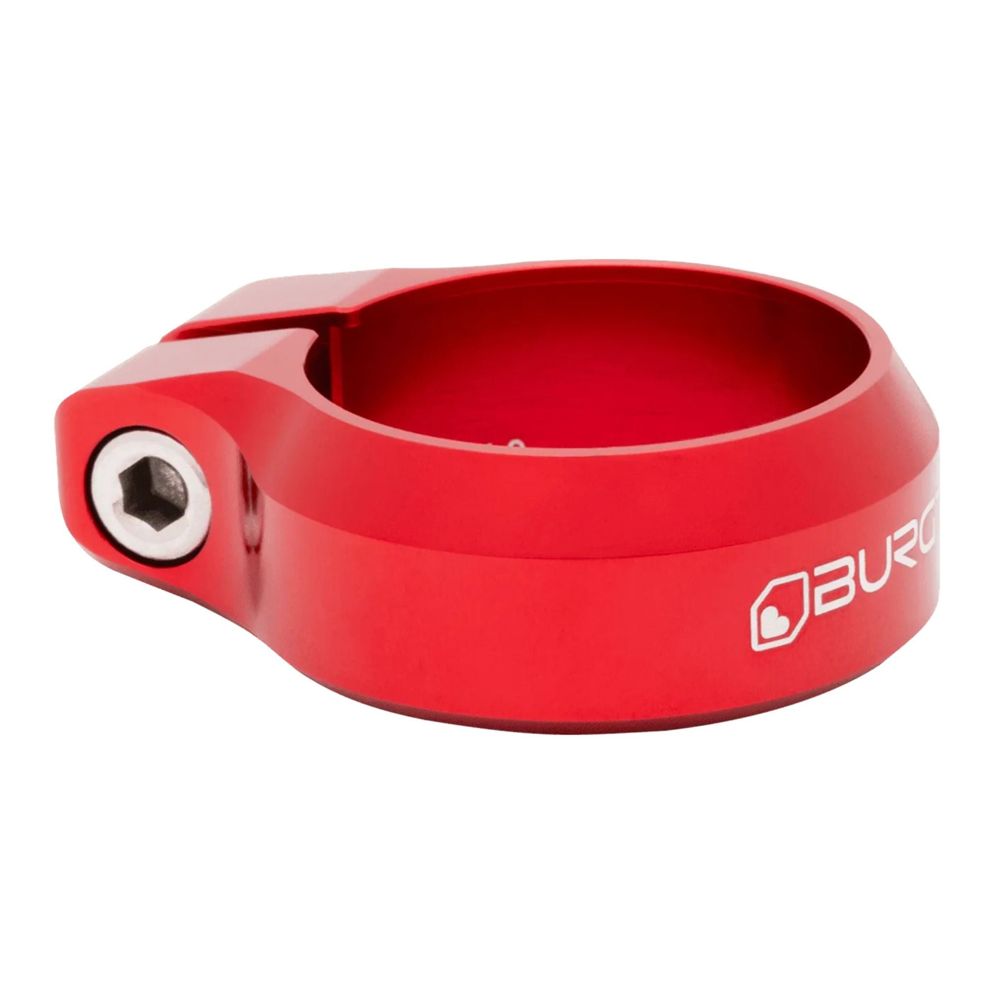 Burgtec Seat Clamp Race Red / 34.9mm
