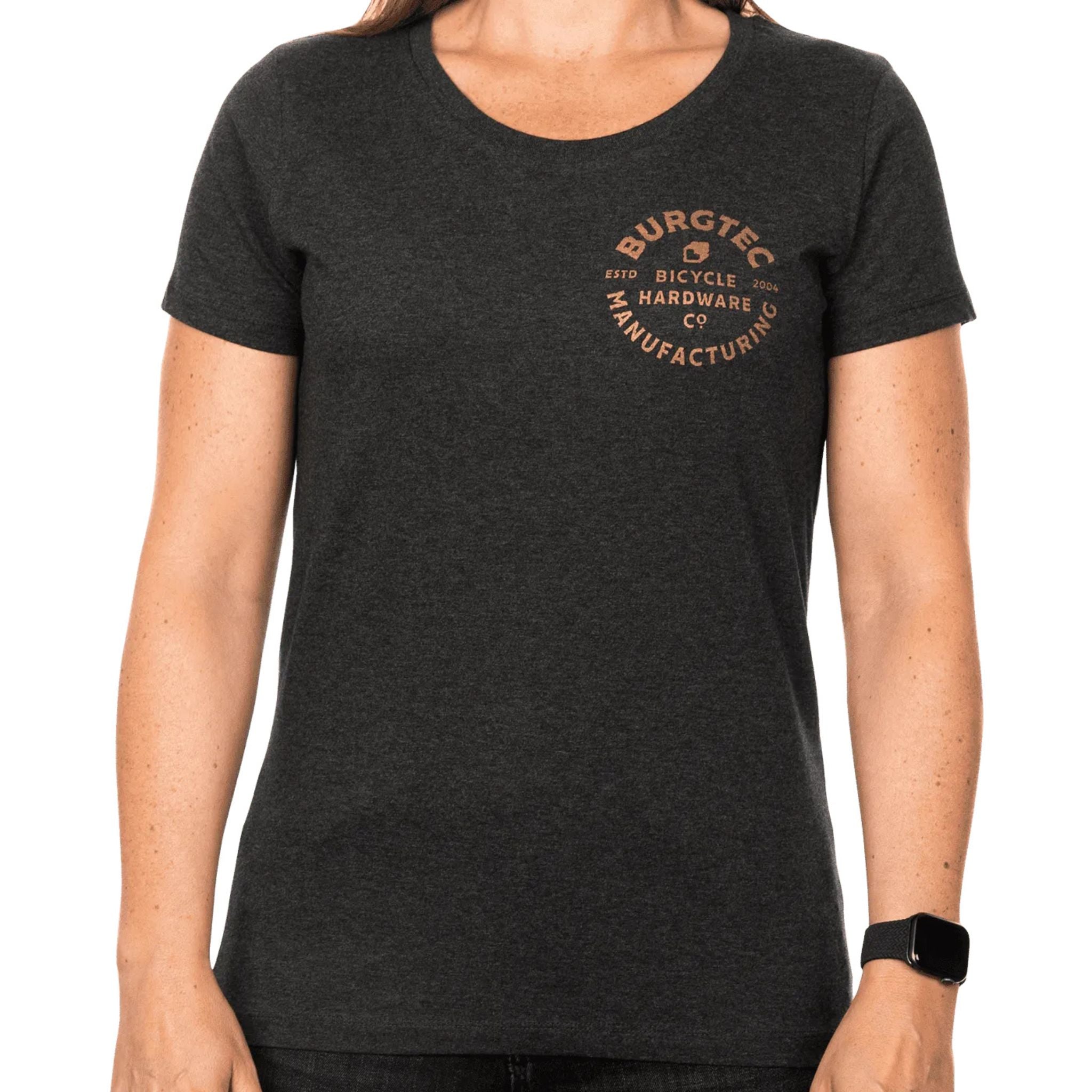 Burgtec Women's Gold Stamp T-Shirt Black / S