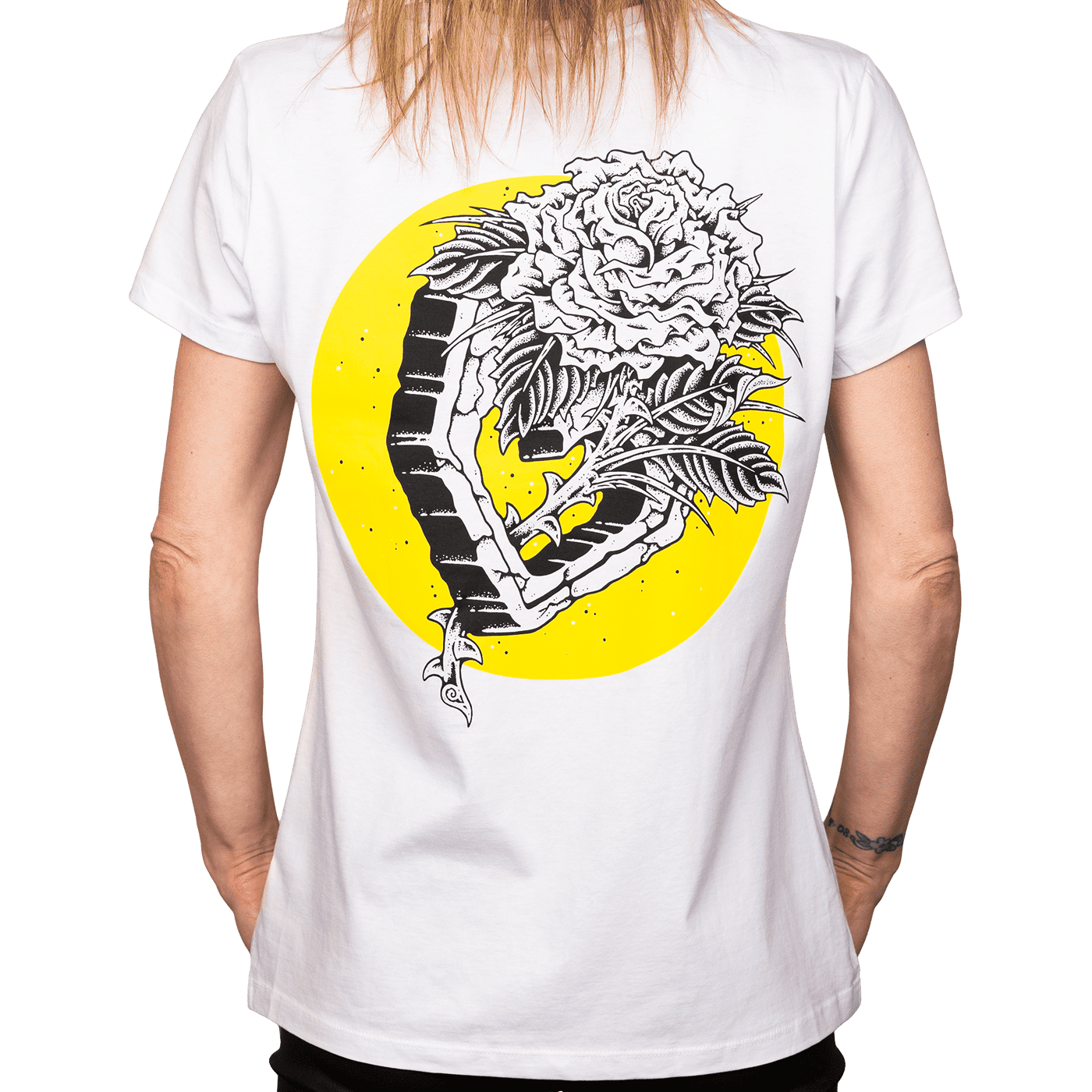 Burgtec Women's Rose T-Shirt White / S