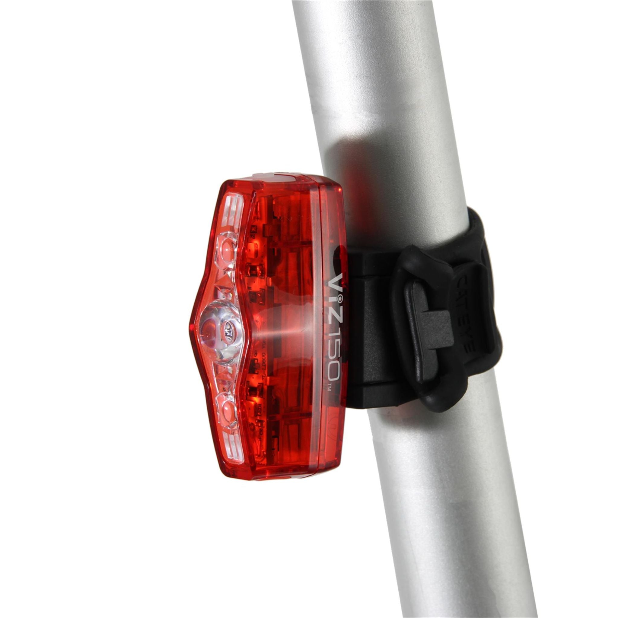 Cateye AMP 500S & Viz 150 Front & Rear Bike Light Set Black