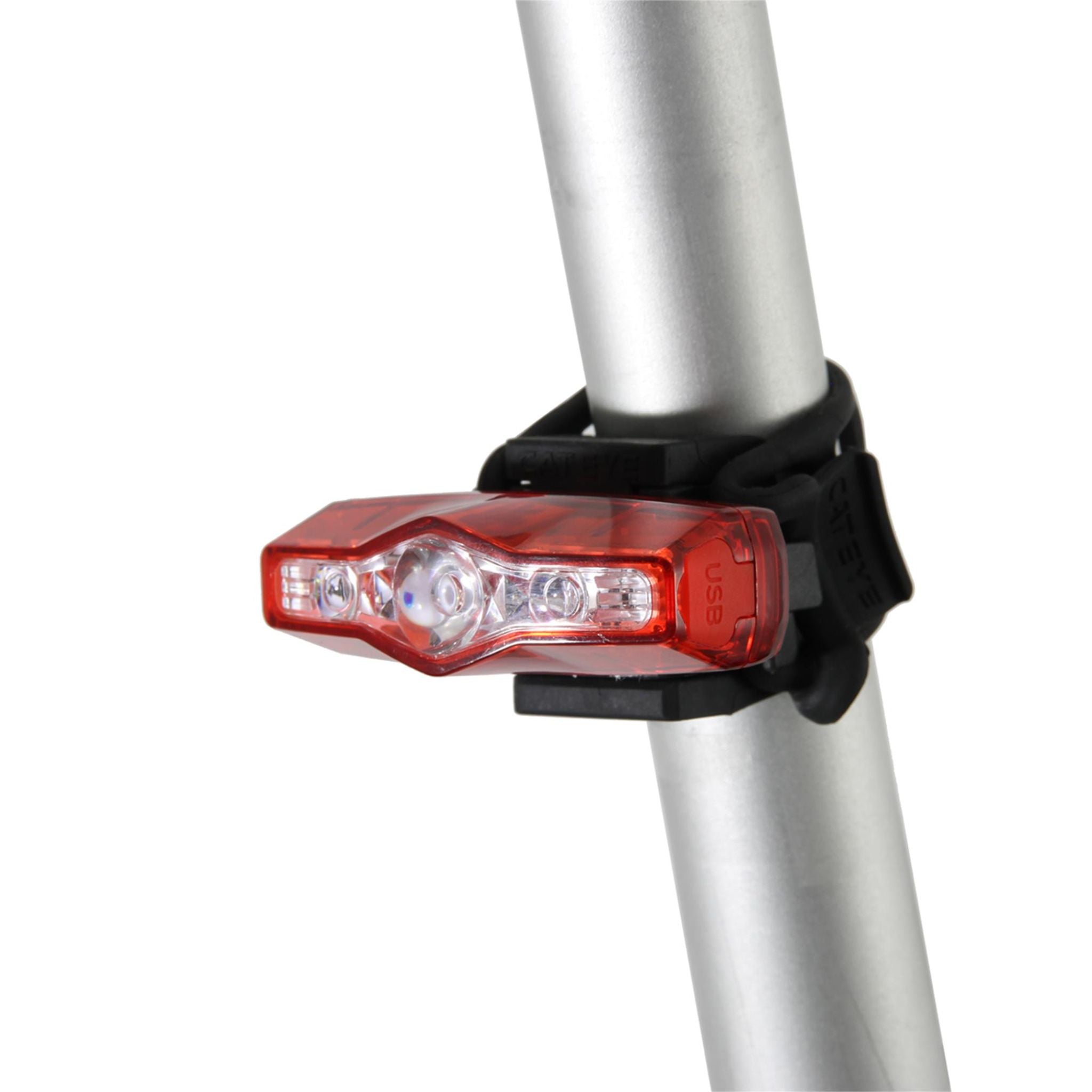 Cateye AMP 500S & Viz 150 Front & Rear Bike Light Set Black