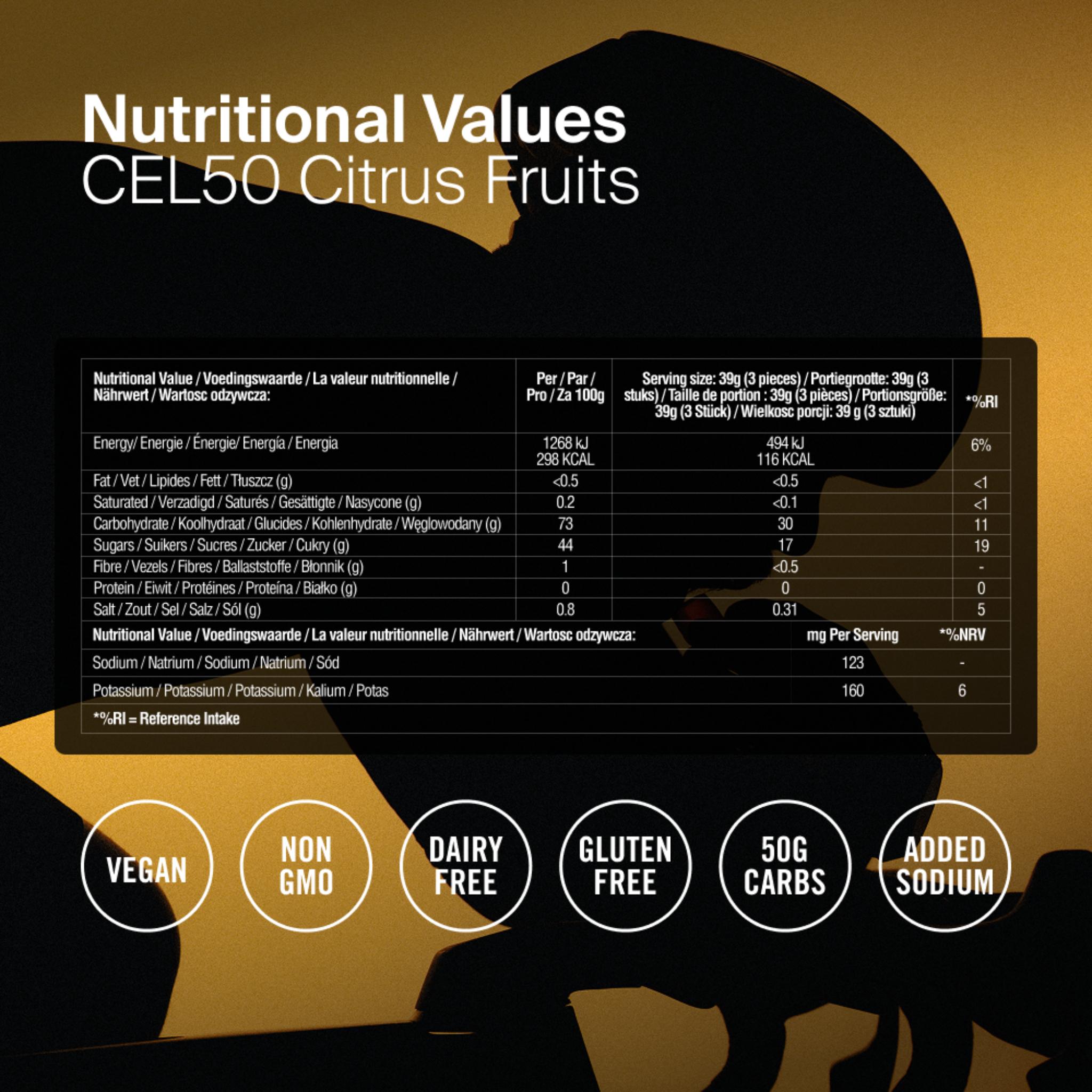 CEL50 Energy Chews