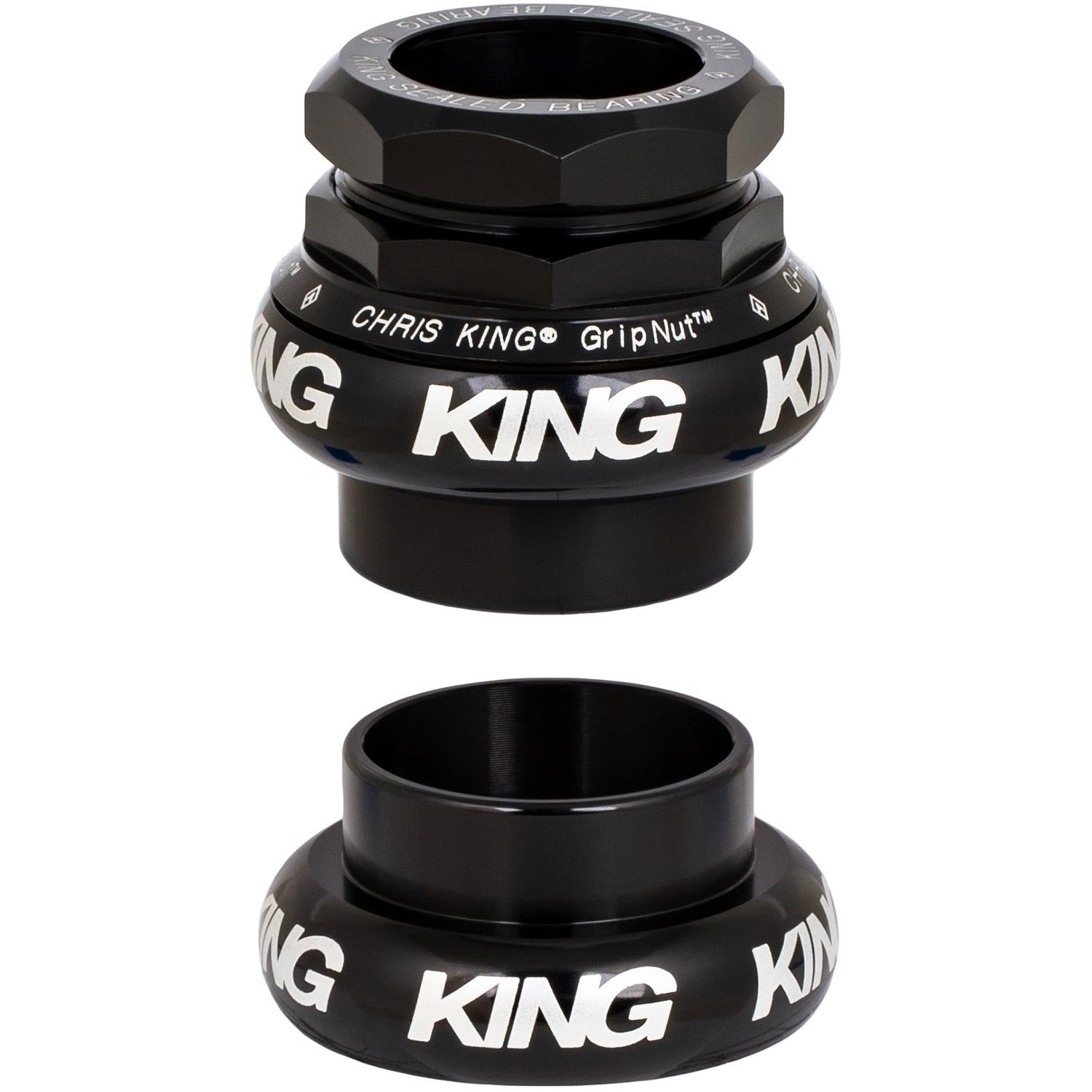 Chris King Gripnut Headset Black / 1 Inch