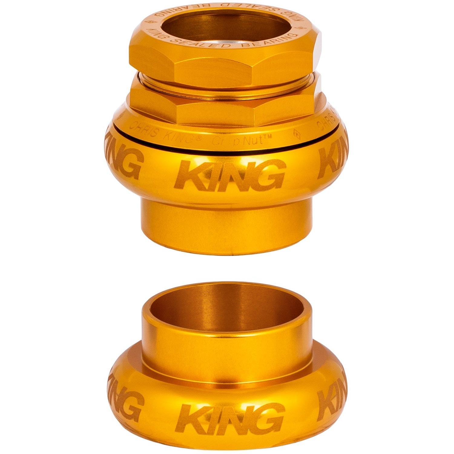Chris King Gripnut Headset Gold (Sotto Voce) / 1 Inch