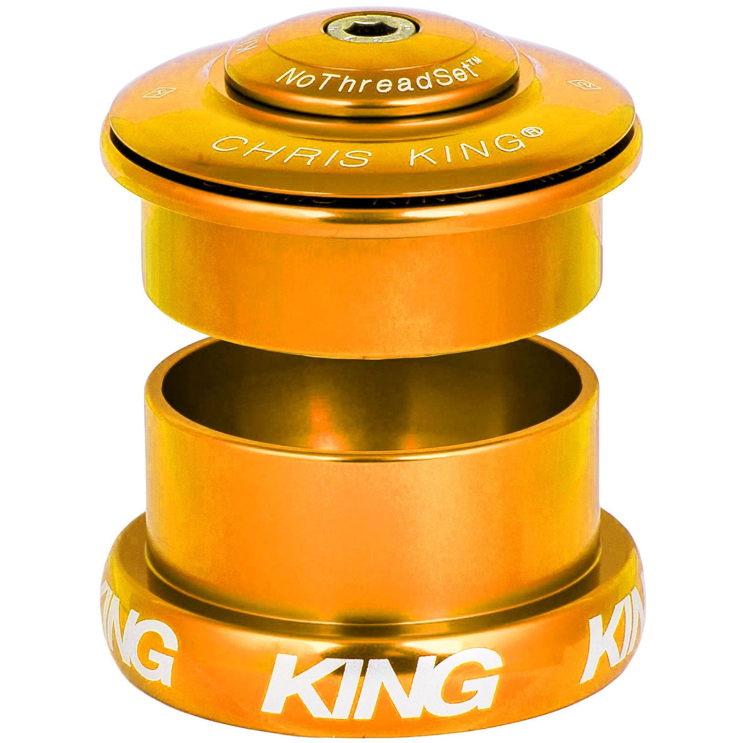 Chris King Inset 5 ZS49/EC49 Headset Gold / 1-1/8 Inch - 1-1/2 Inch