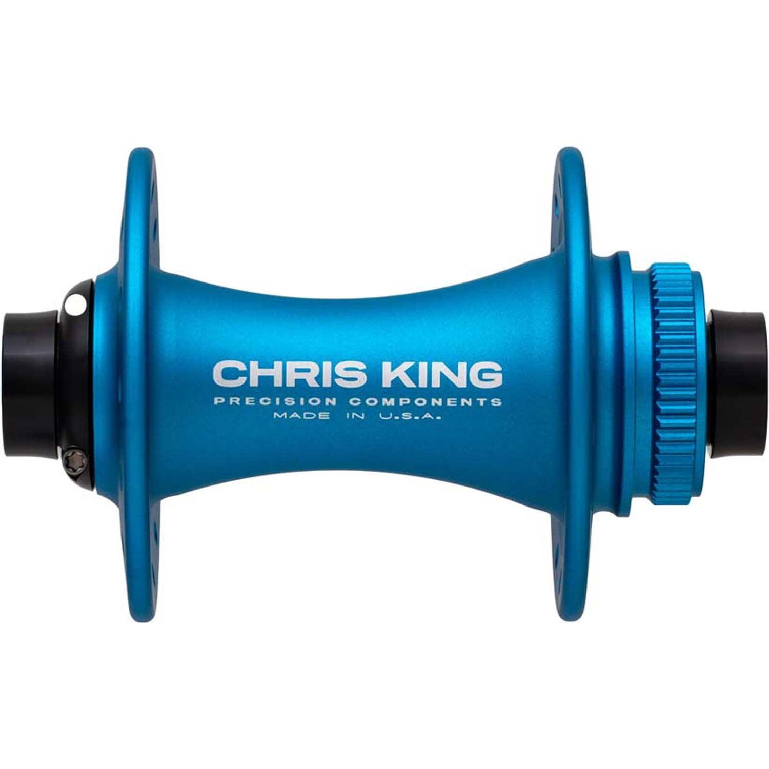 Chris King MTB Boost AB ISO Front Hub - 110x20mm Matte Turquoise / 28H - Steel Bearings