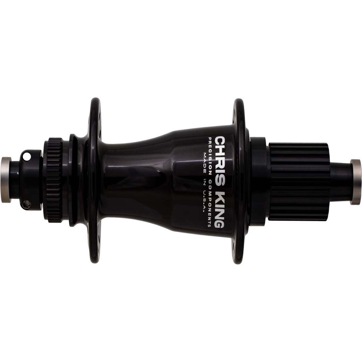 Chris King MTB Boost Centerlock Rear Hub - Shimano HG Black / 24H - Steel Bearings / Shimano HG