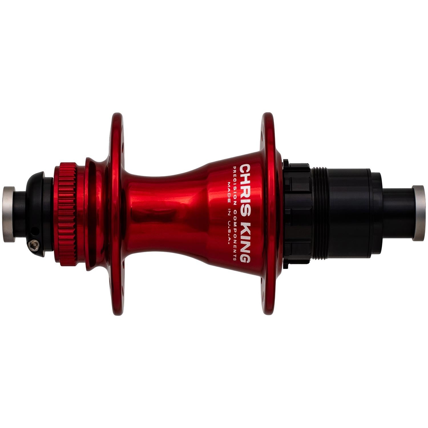 Chris King Road R45D Rear Hub - SRAM XDR Red / 24H - Steel Bearings / SRAM XDR