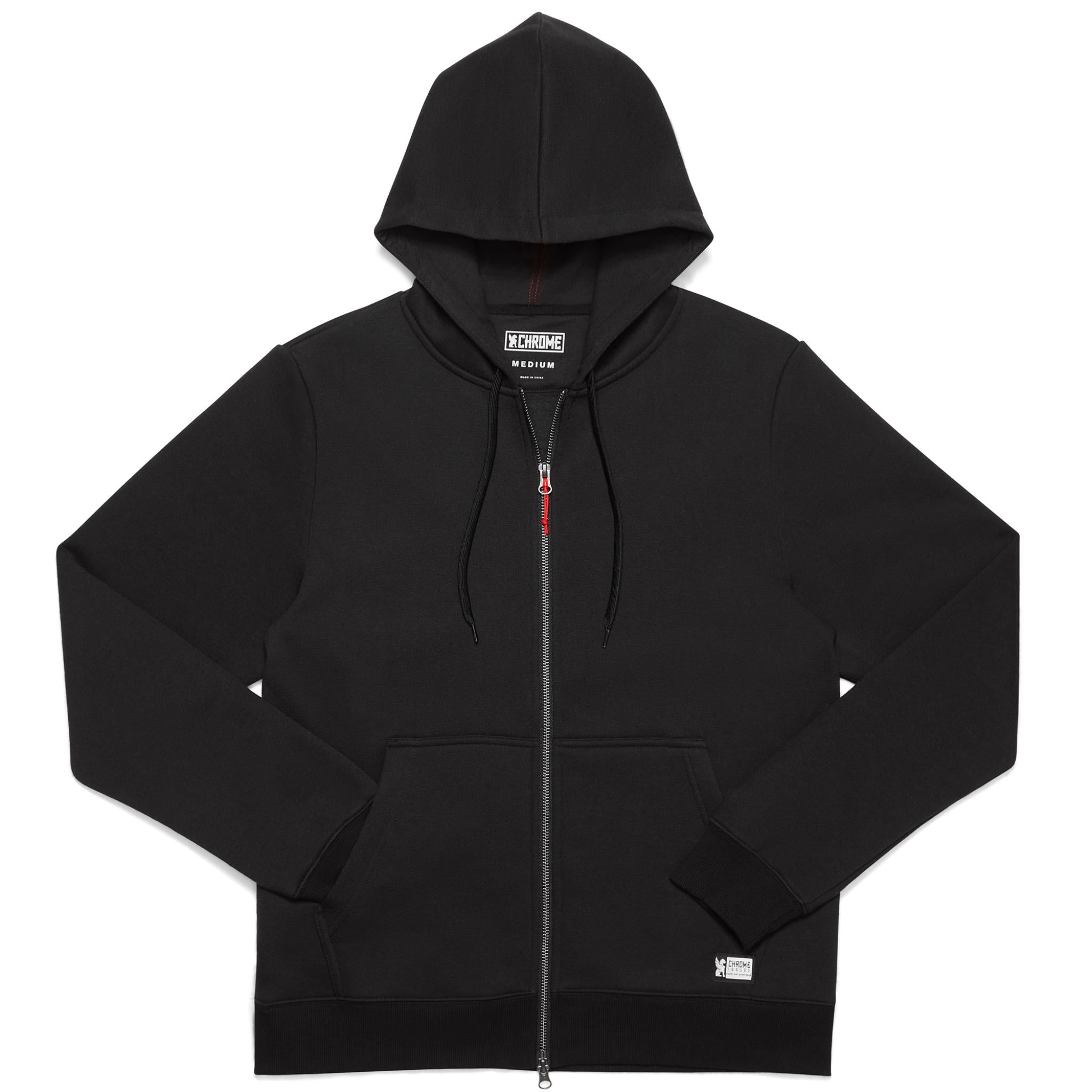 Chrome Chrome Issued Fleece Hoodie Black / S