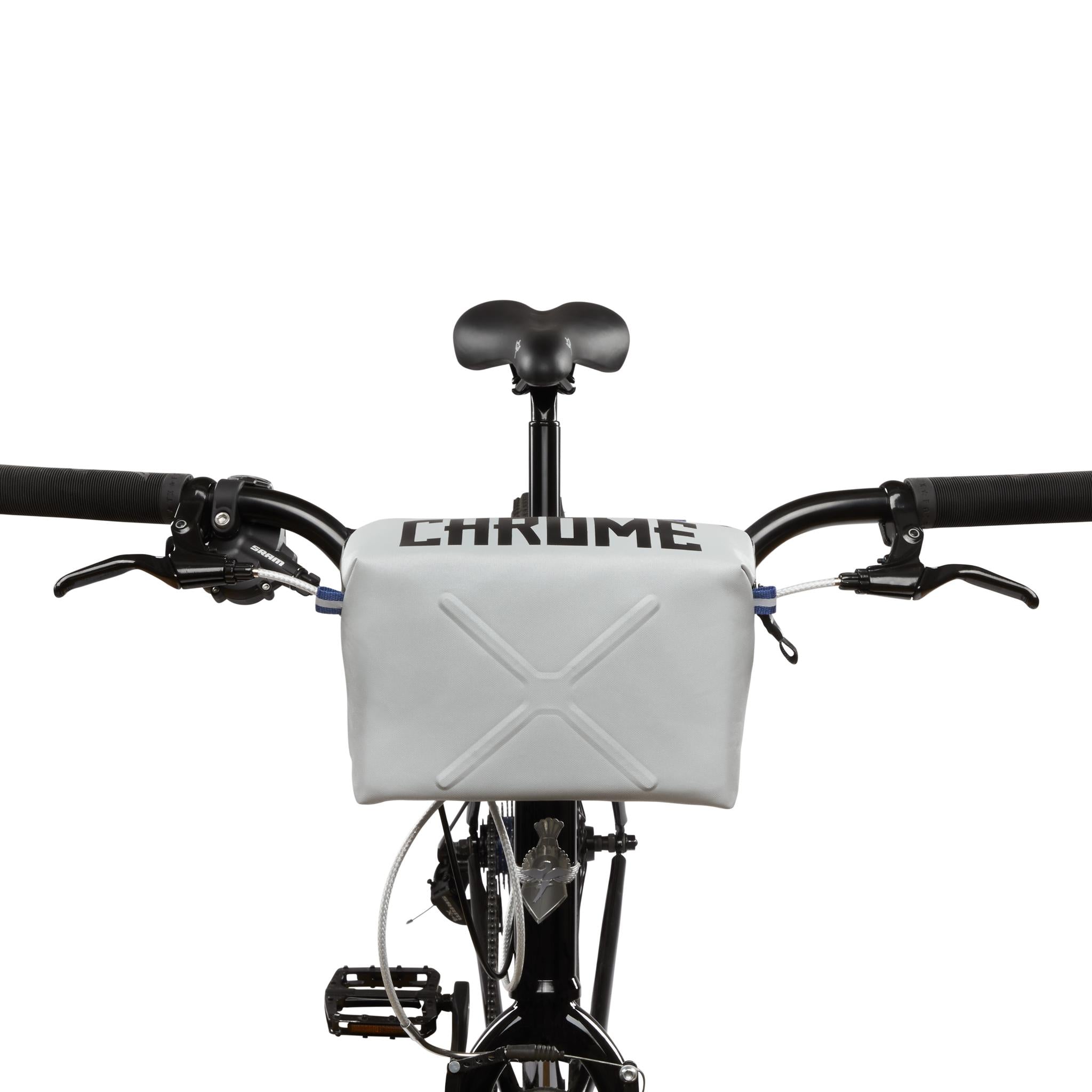 Chrome Helix Handlebar Bag