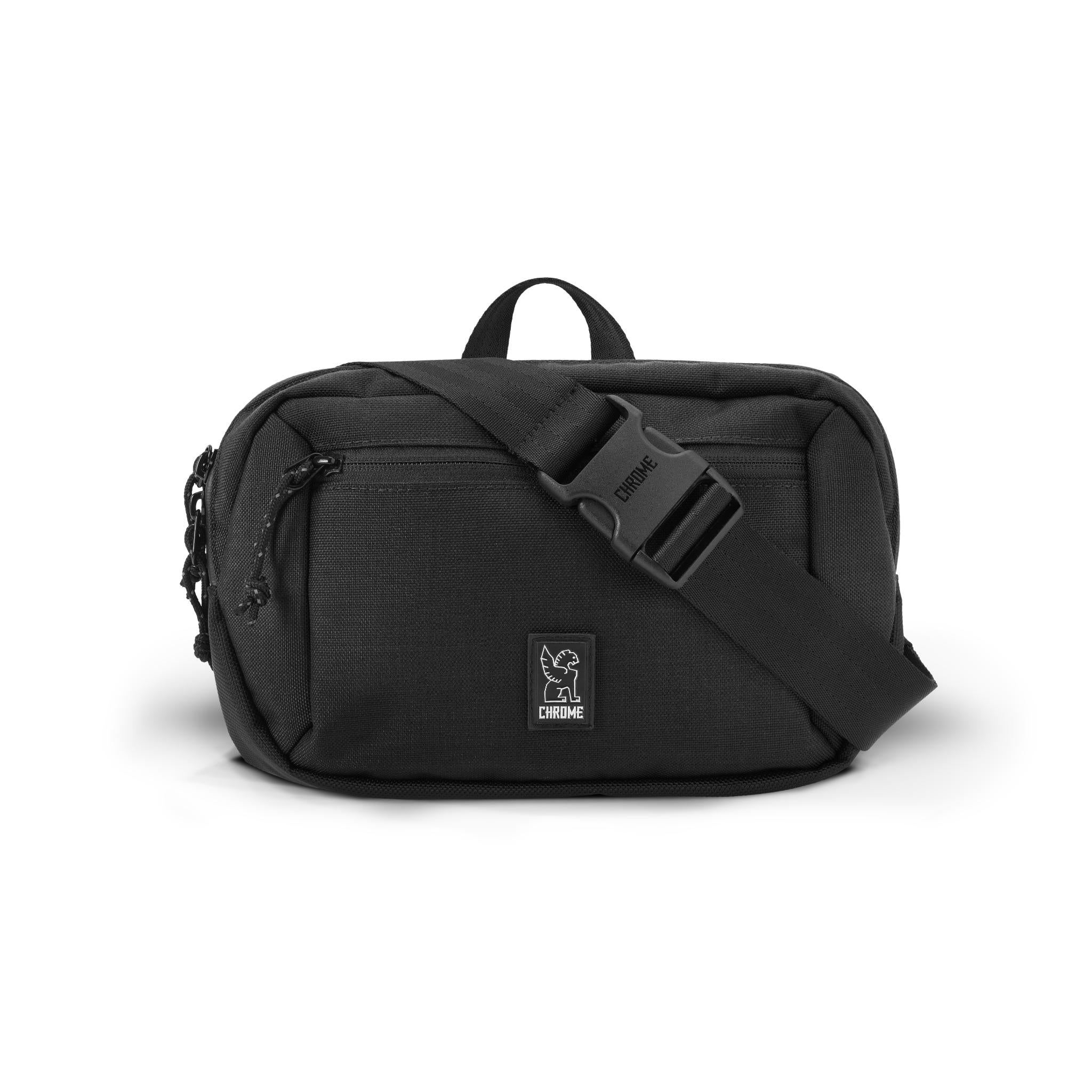 Chrome Ziptop Waistpack Black