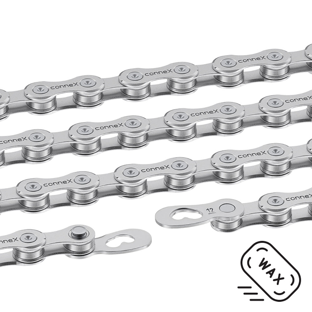Connex 12WAX 12-Speed Chain Nickel / 118 Links