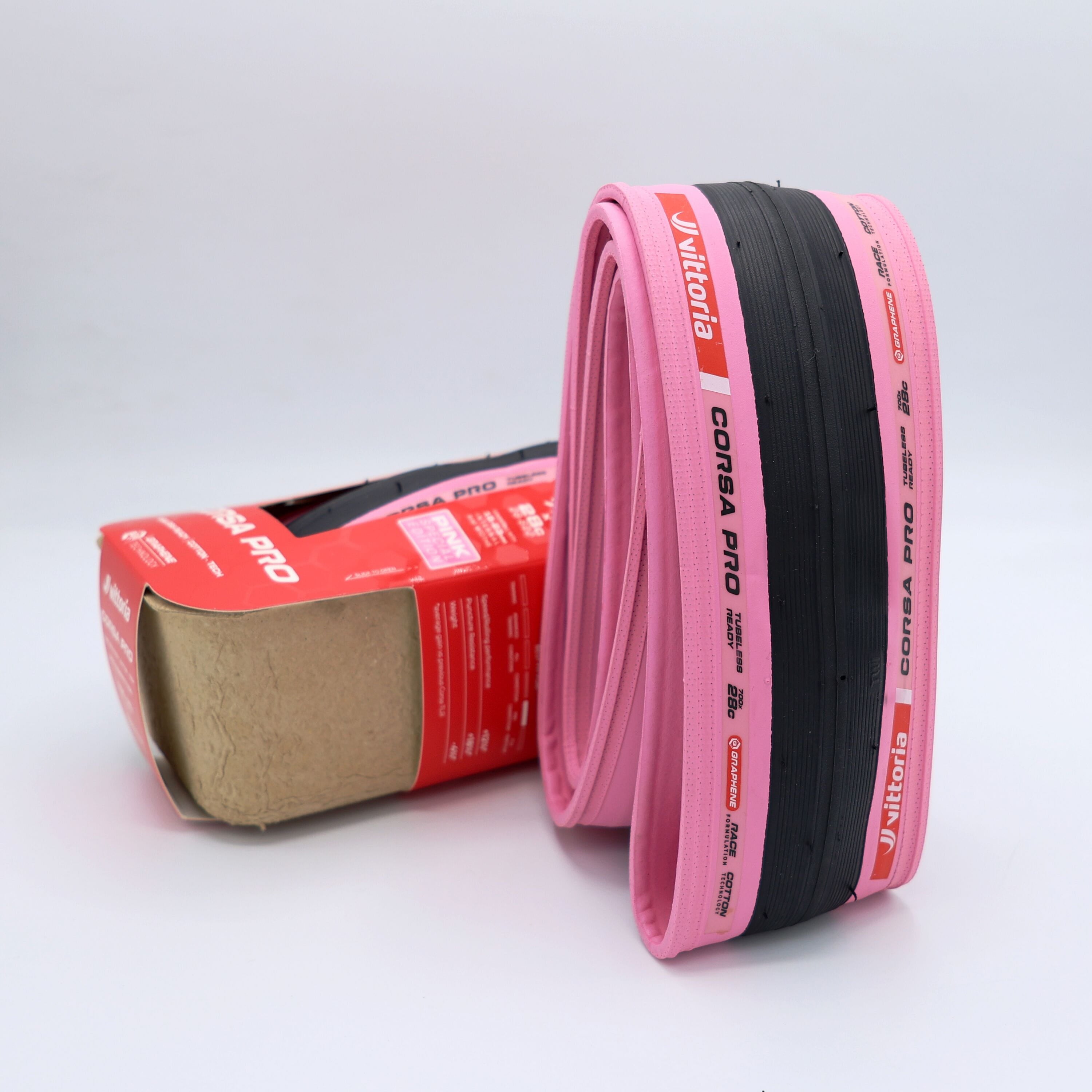 Corsa Pro TLR G2.0 Pink Giro Ltd Edition Tyre Pink / 700 x 30c