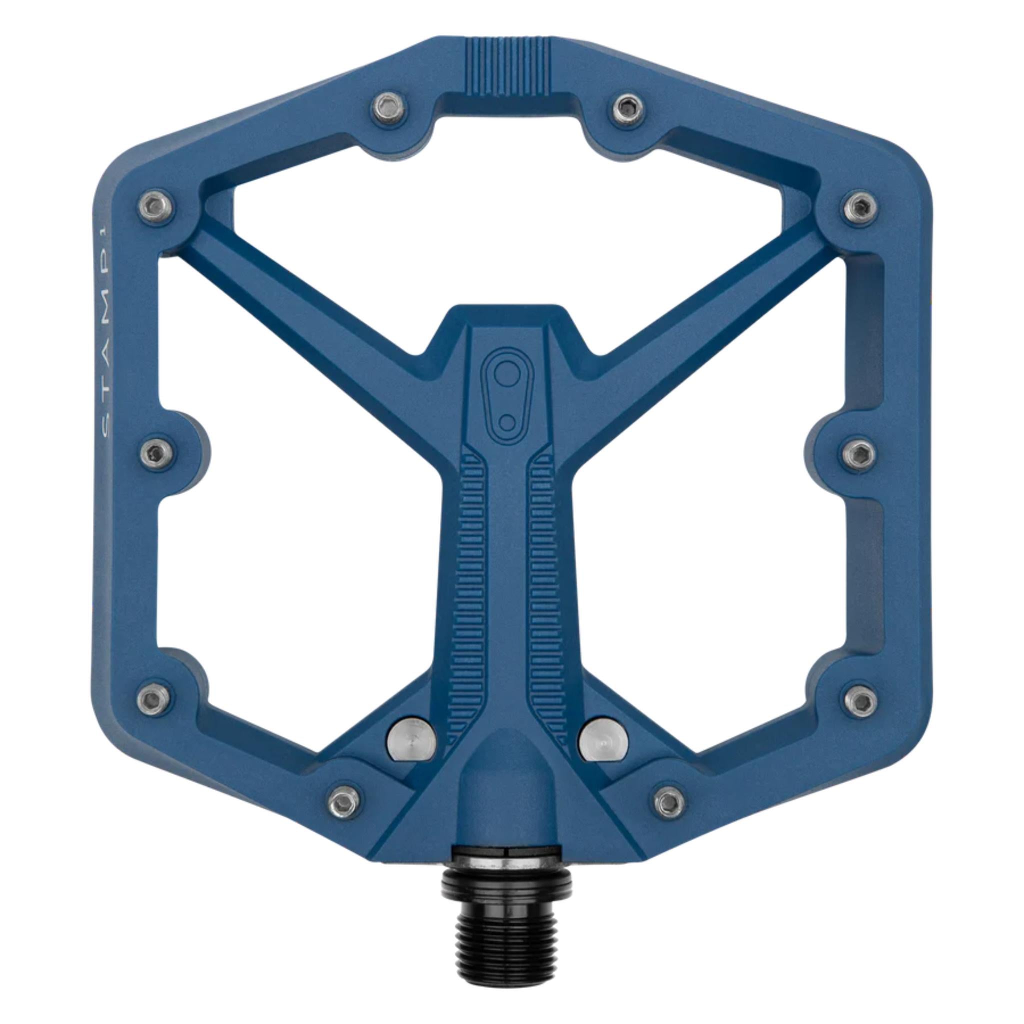 Crankbrothers Stamp 1 V2 Pedals Navy / Small