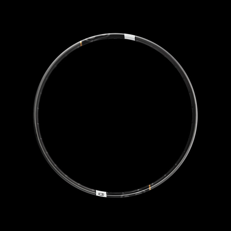Crankbrothers Synthesis Carbon Enduro Rim Silver/Black / 27.5 / Front