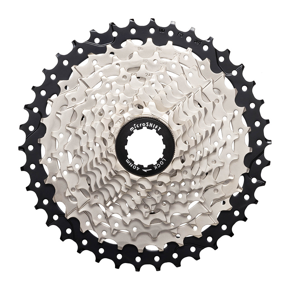 CS-H105 10-Speed Steel Cassette Silver / 11-38T / Shimano HG