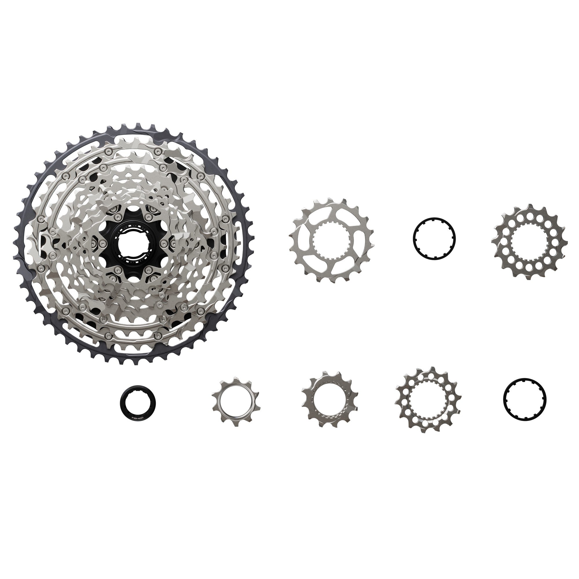 CS-M7200 12-Speed 10-51T Cassette Silver / 10-51T