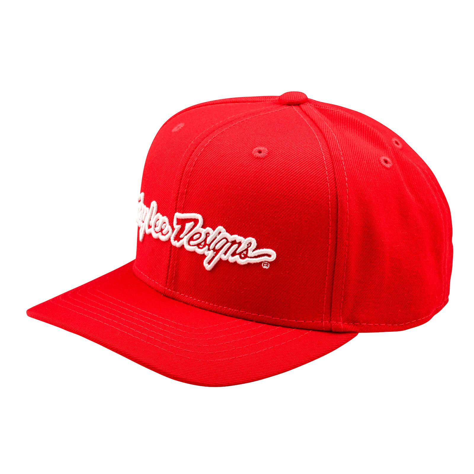Curved Bill Snapback Cap Signature Signature - Team Red / 0